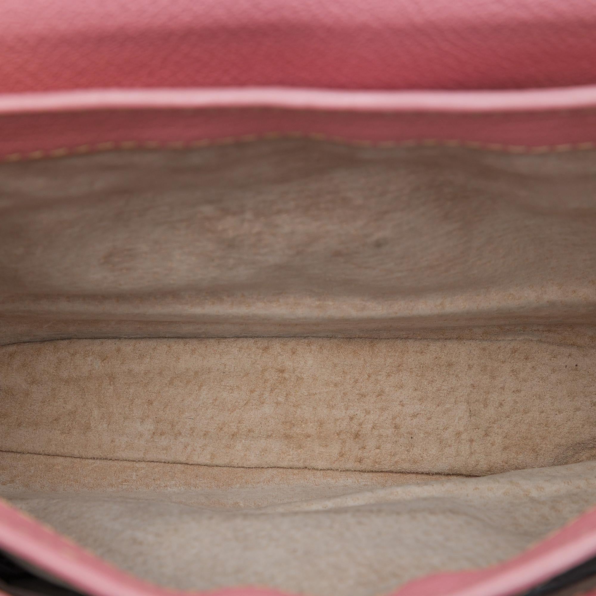 Miu Miu Goatskin Madras Crossbody