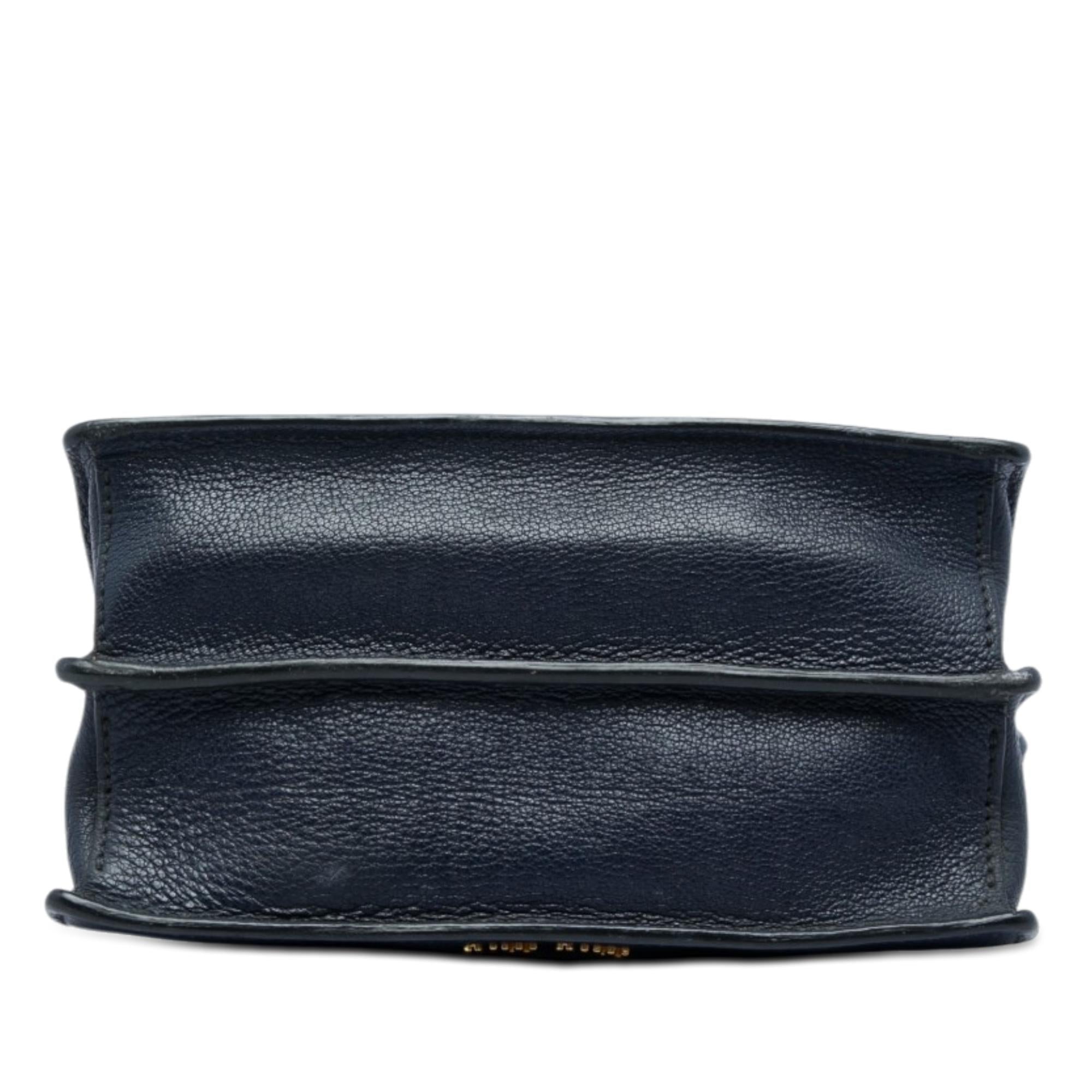 Miu Miu Goatskin Madras Crossbody