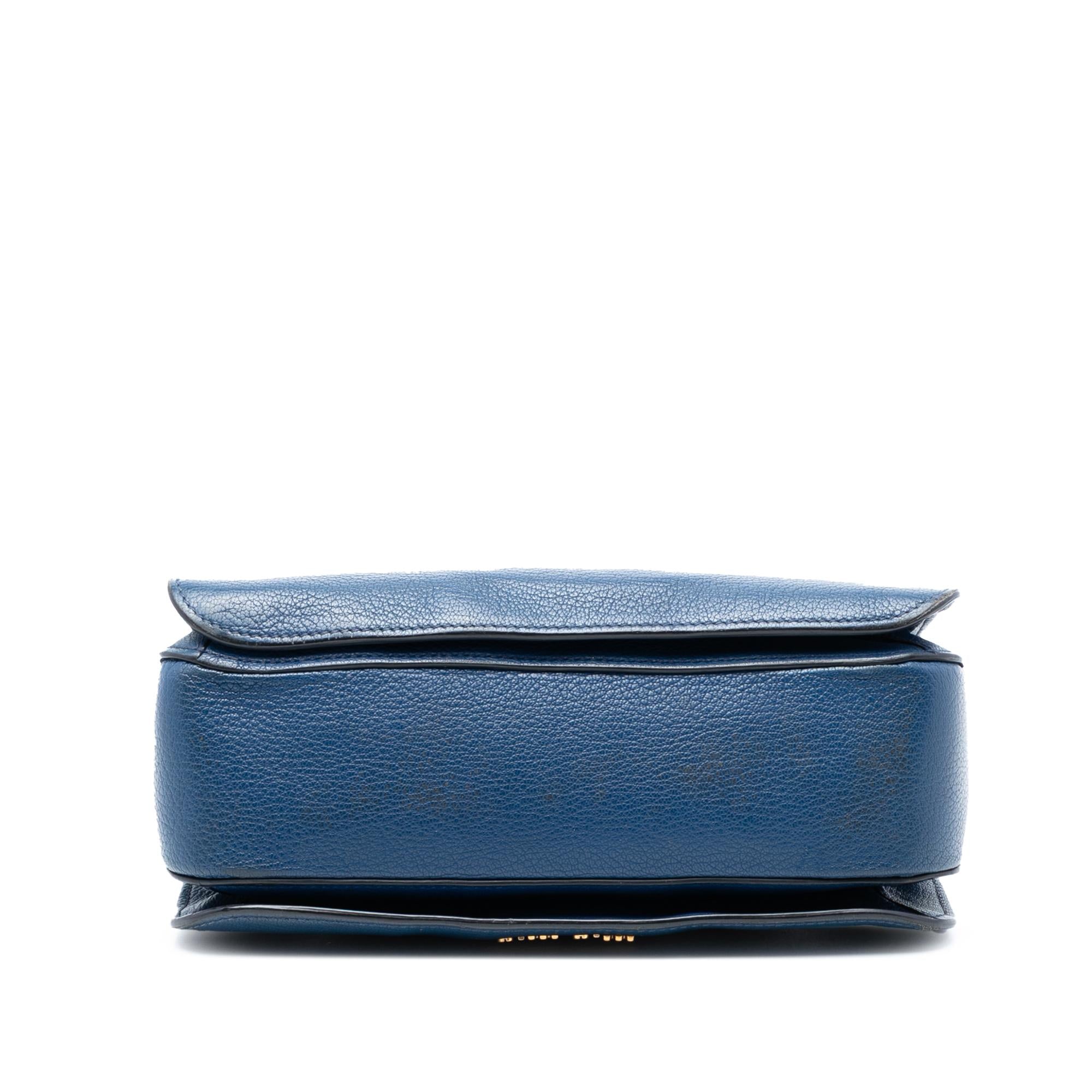 Miu Miu Goatskin Madras Satchel