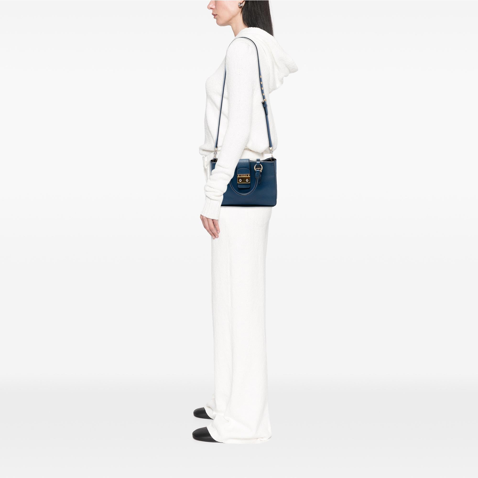 Miu Miu Goatskin Madras Satchel