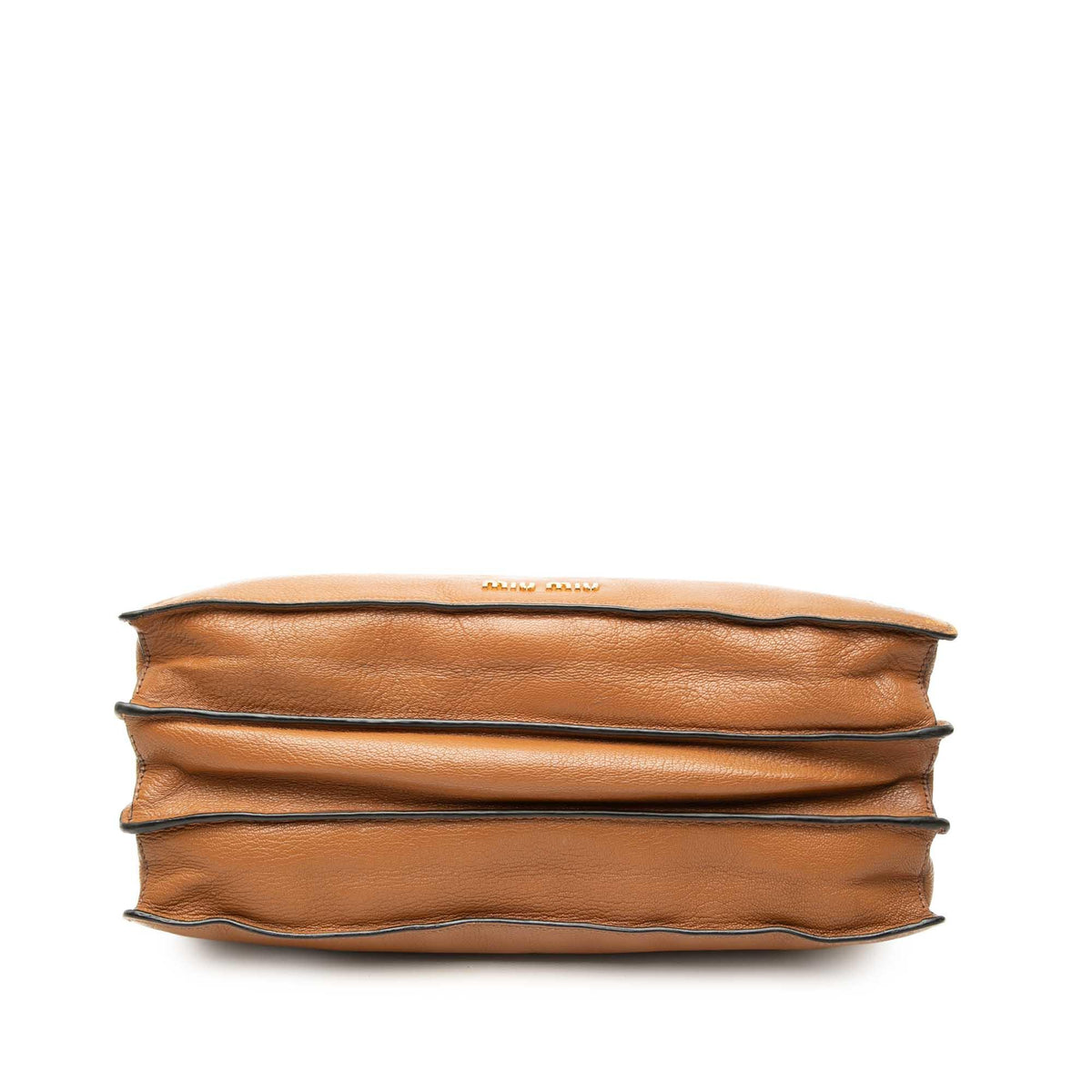 Miu Miu Goatskin Madras Satchel