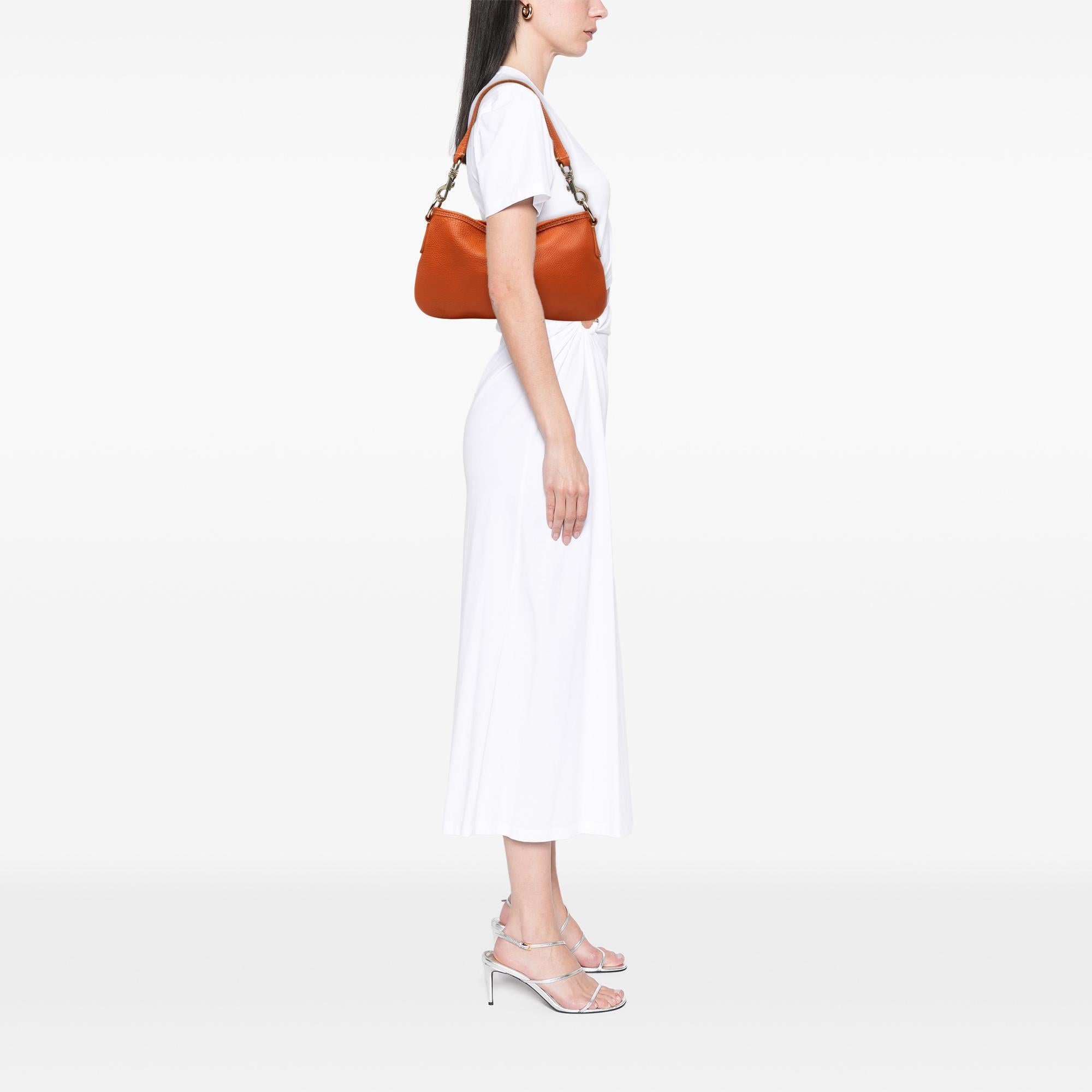 Miu Miu Grained Leather Shoulder Bag