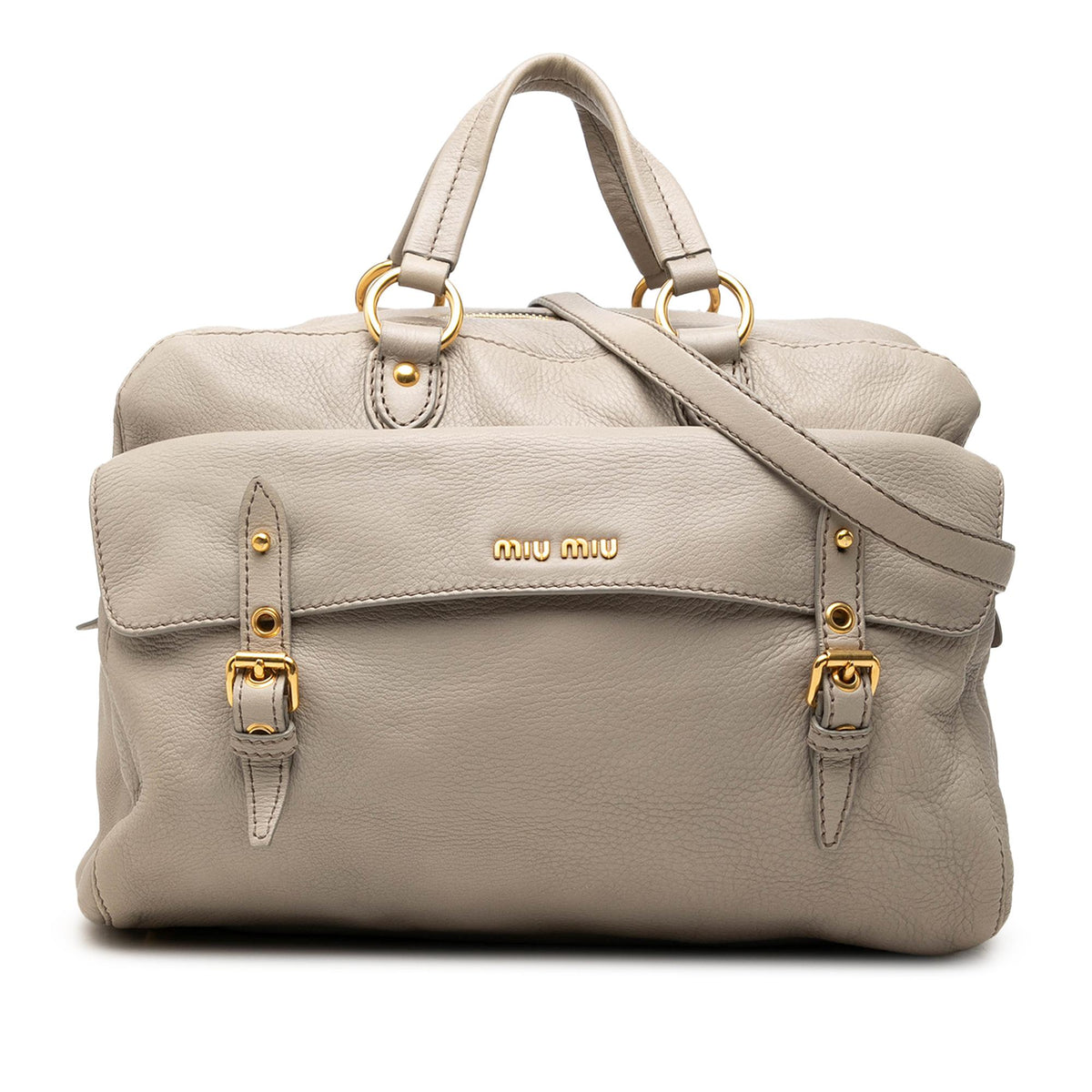 Miu Miu Leather Satchel