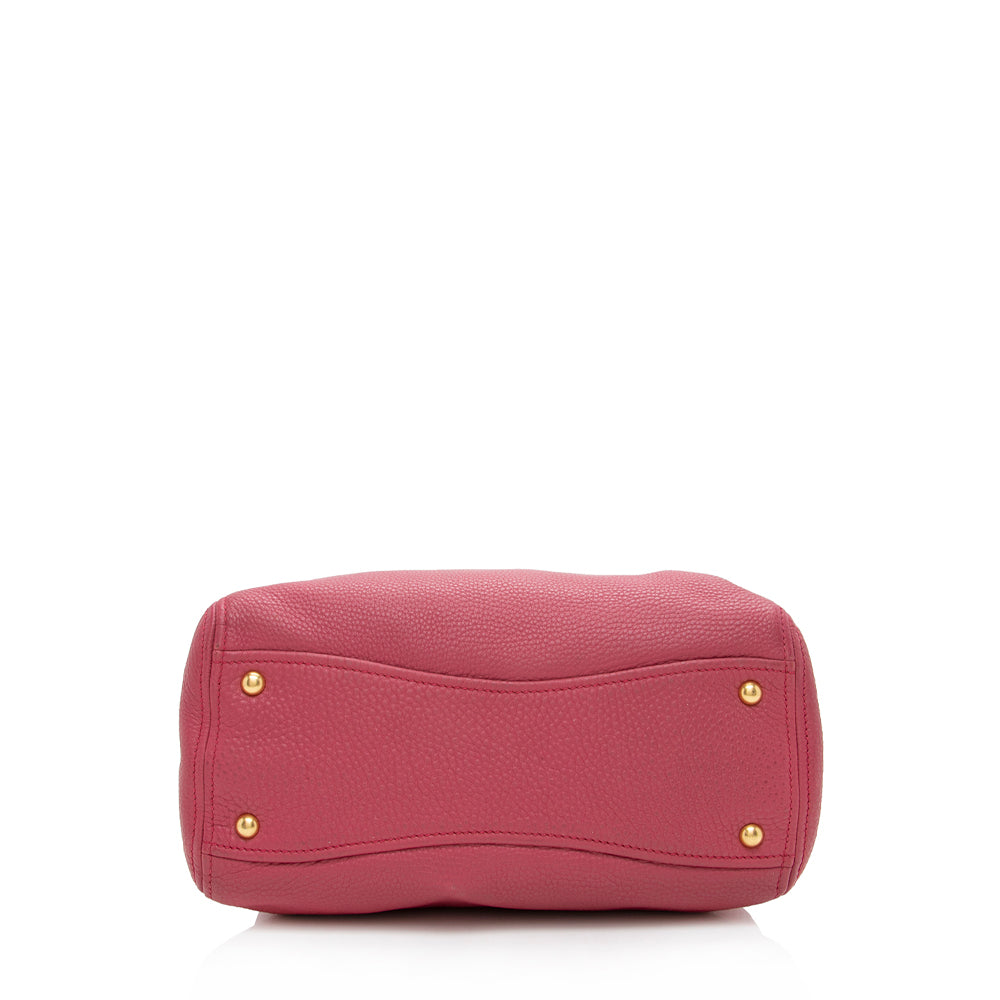 Miu Miu Leather Small Tote (SHF-15053)