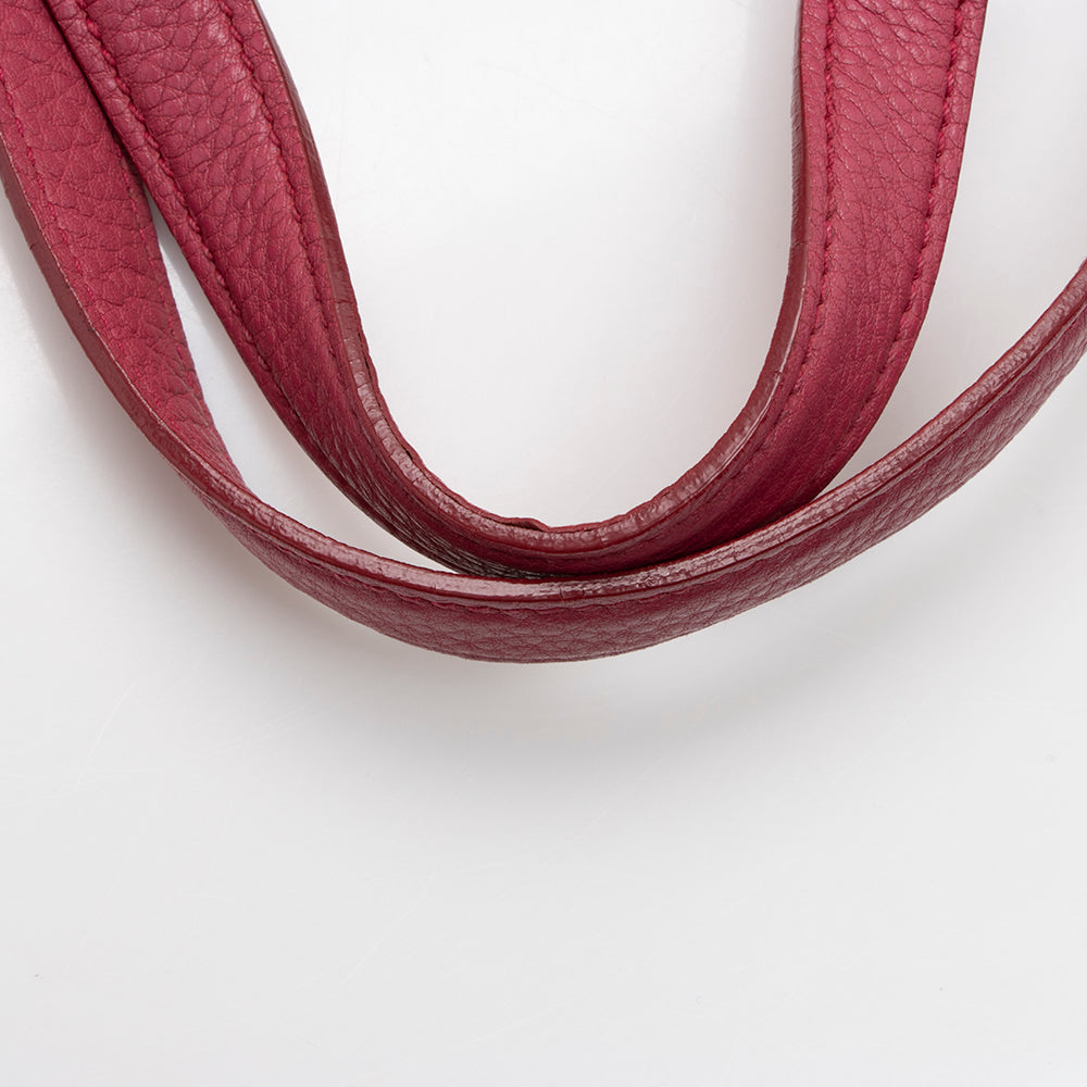 Miu Miu Leather Small Tote (SHF-15053)