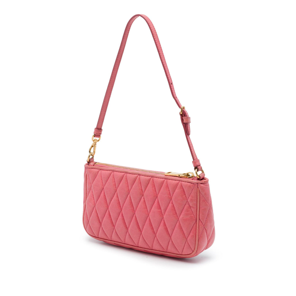 Miu Miu Matelasse Nappa Chain Satchel