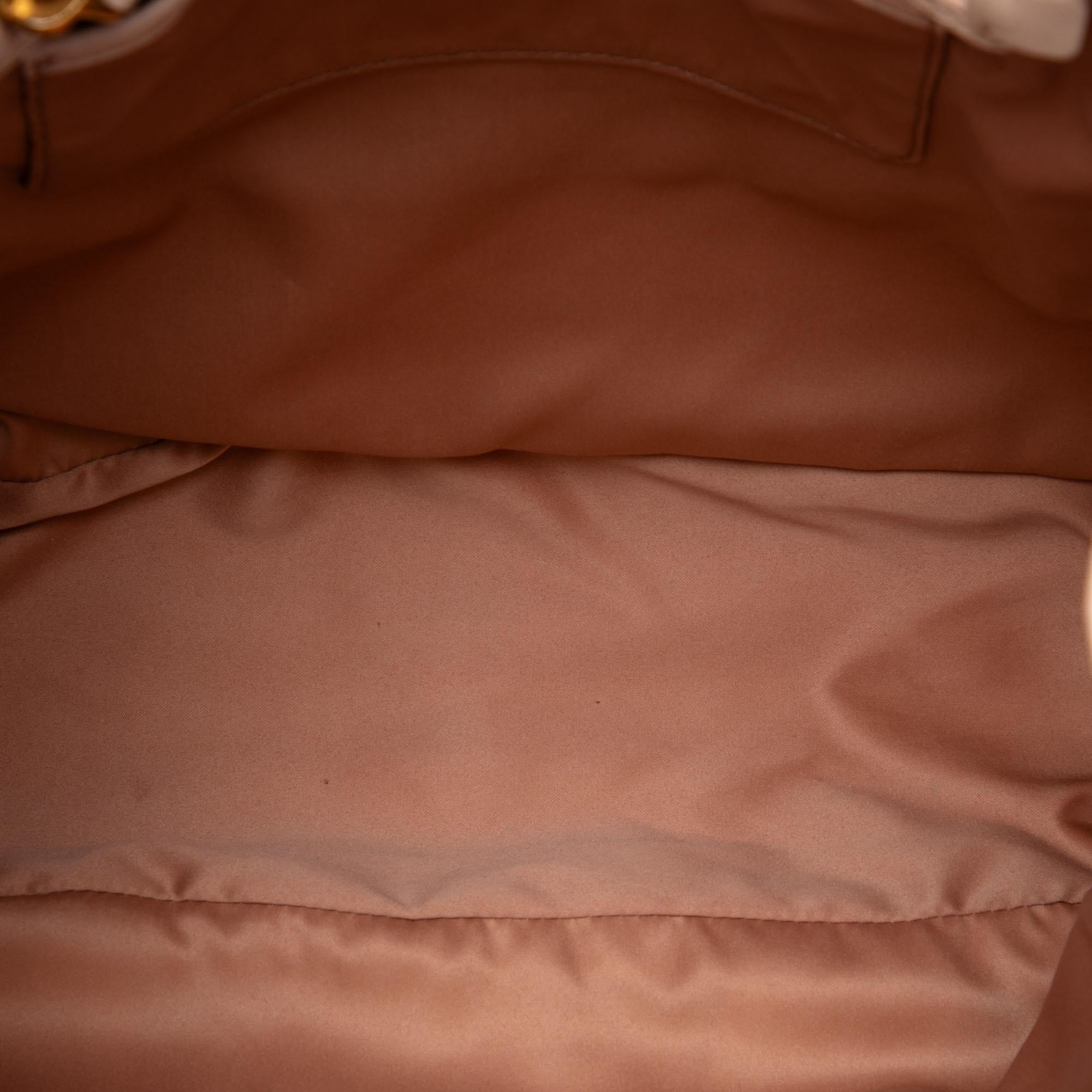 Miu Miu Matelasse Nappa Convertible Tote