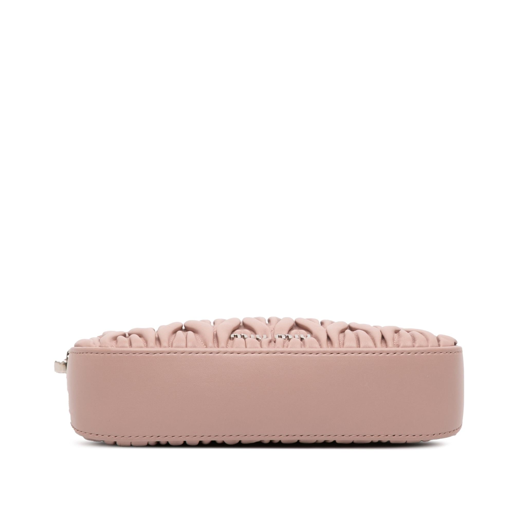 Miu Miu Matelasse Nappa Sassy Shoulder Bag