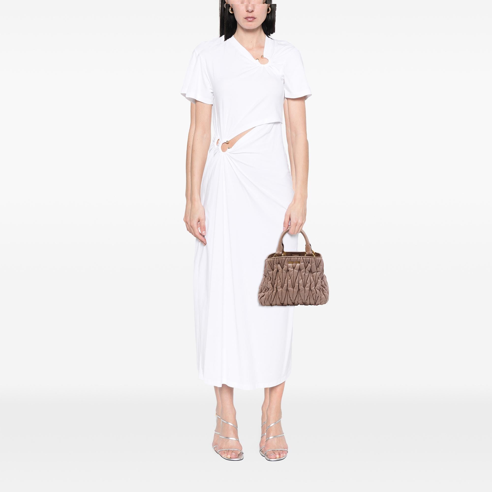 Miu Miu Matelasse Nappa Satchel