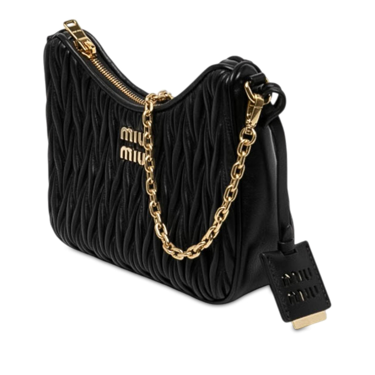 Miu Miu Matelasse Nappa Satchel