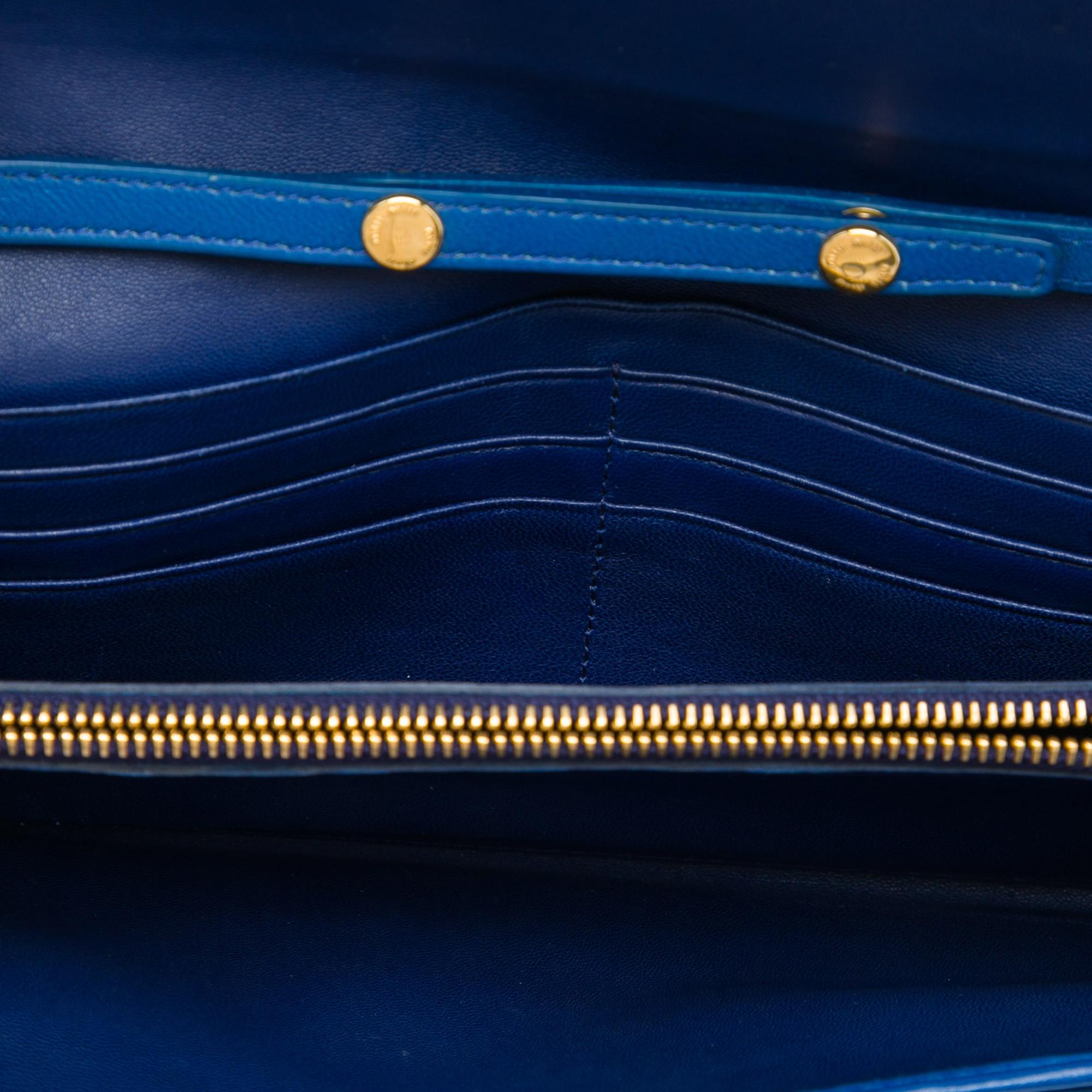 Miu Miu Matelasse Nappa Wallet on Chain