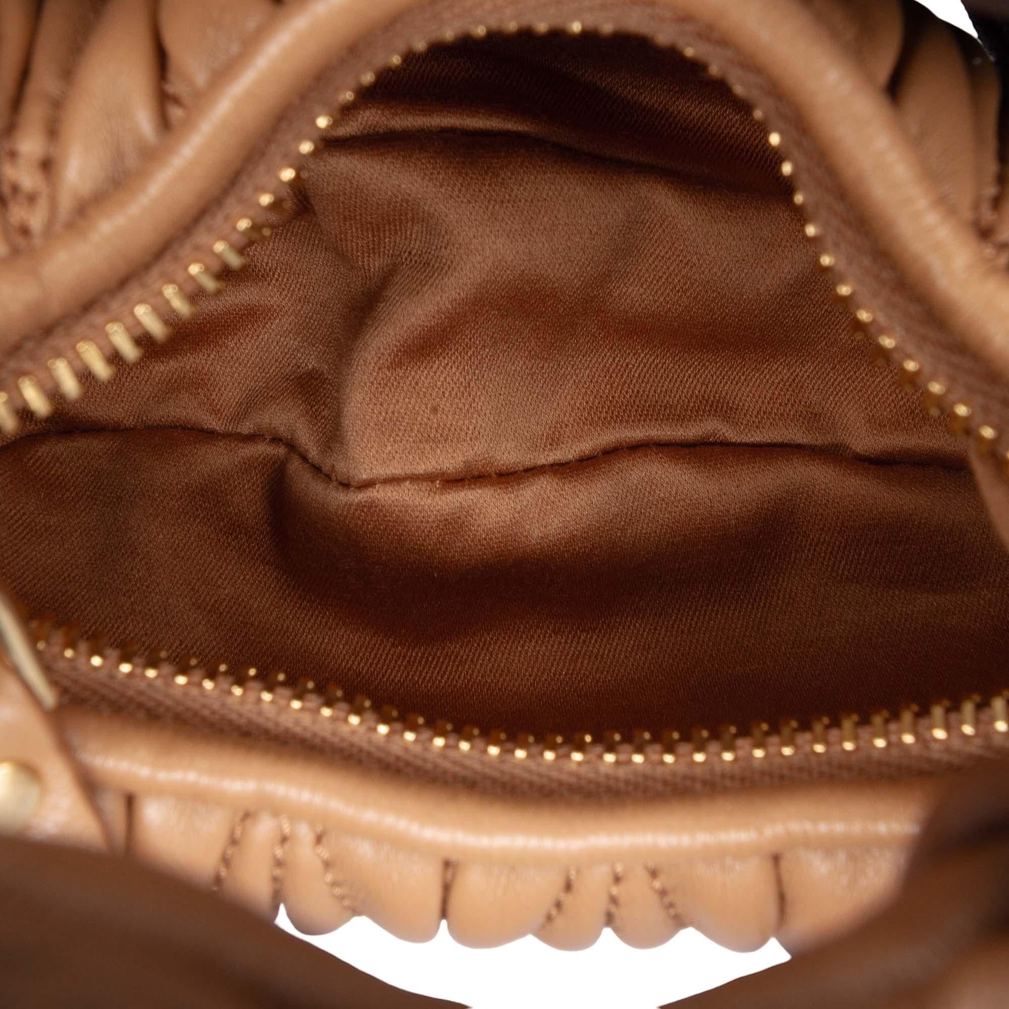 Miu Miu Micro Nappa Matelasse Wander Bag