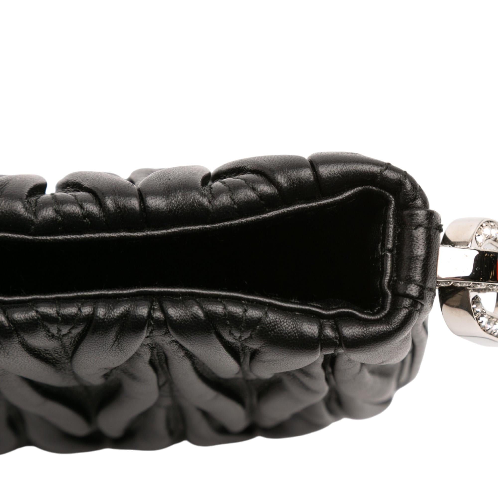 Miu Miu Nappa Matelasse Sassy Shoulder Bag