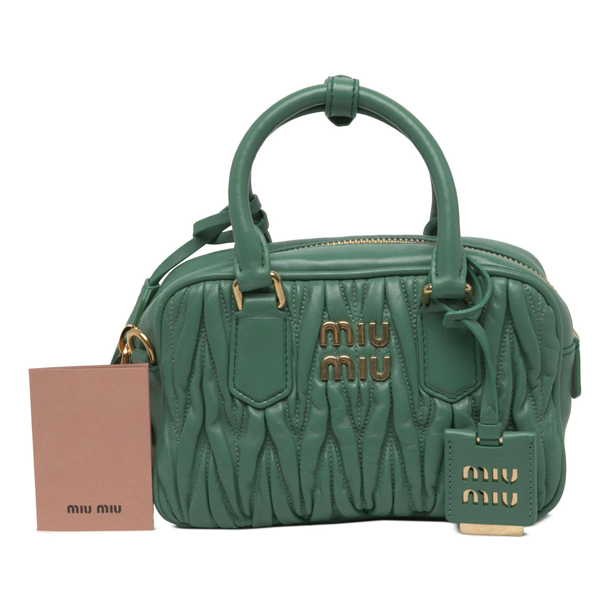 Miu Miu Small Matelasse Nappa Arcadie Satchel