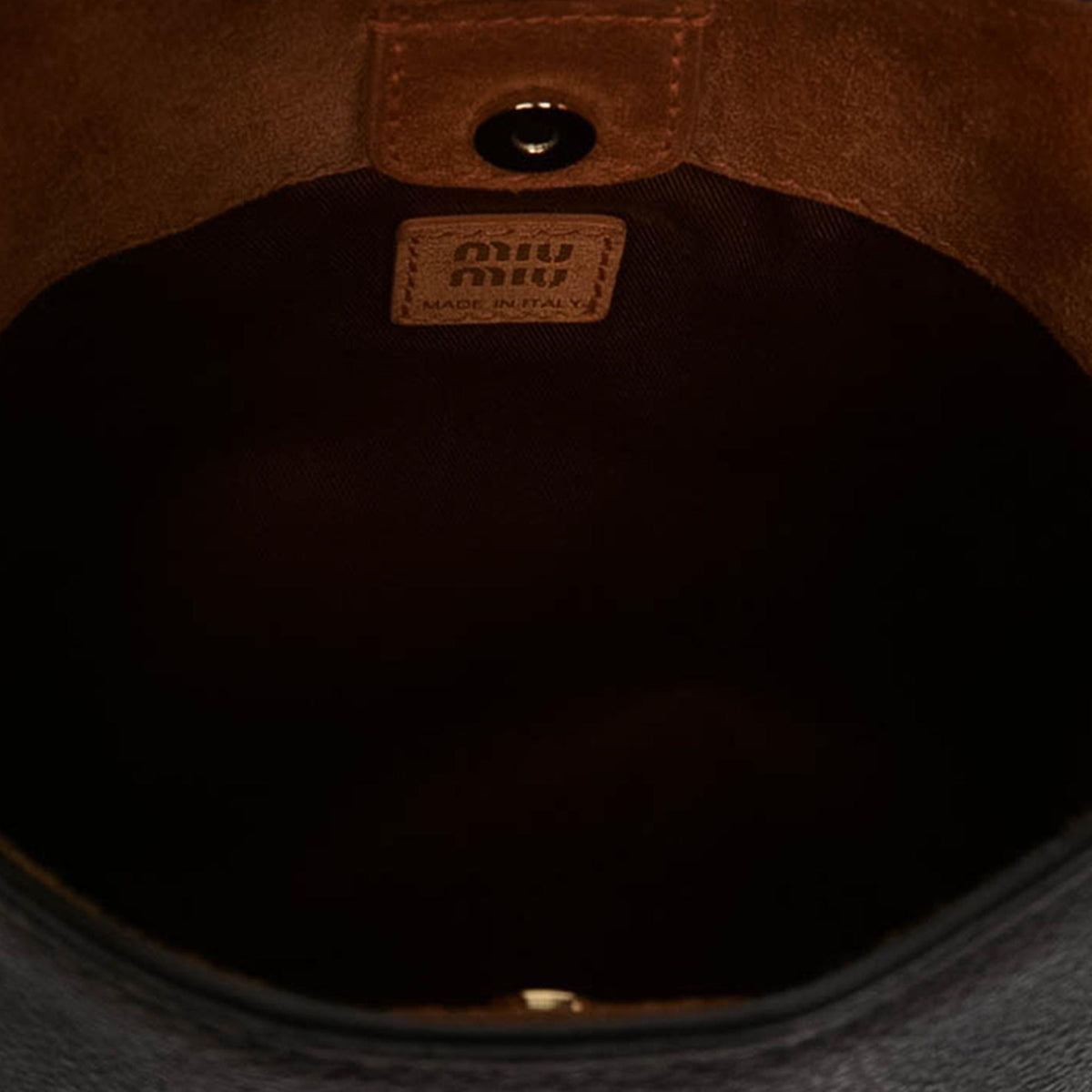 Miu Miu Textured Leather Crossbody