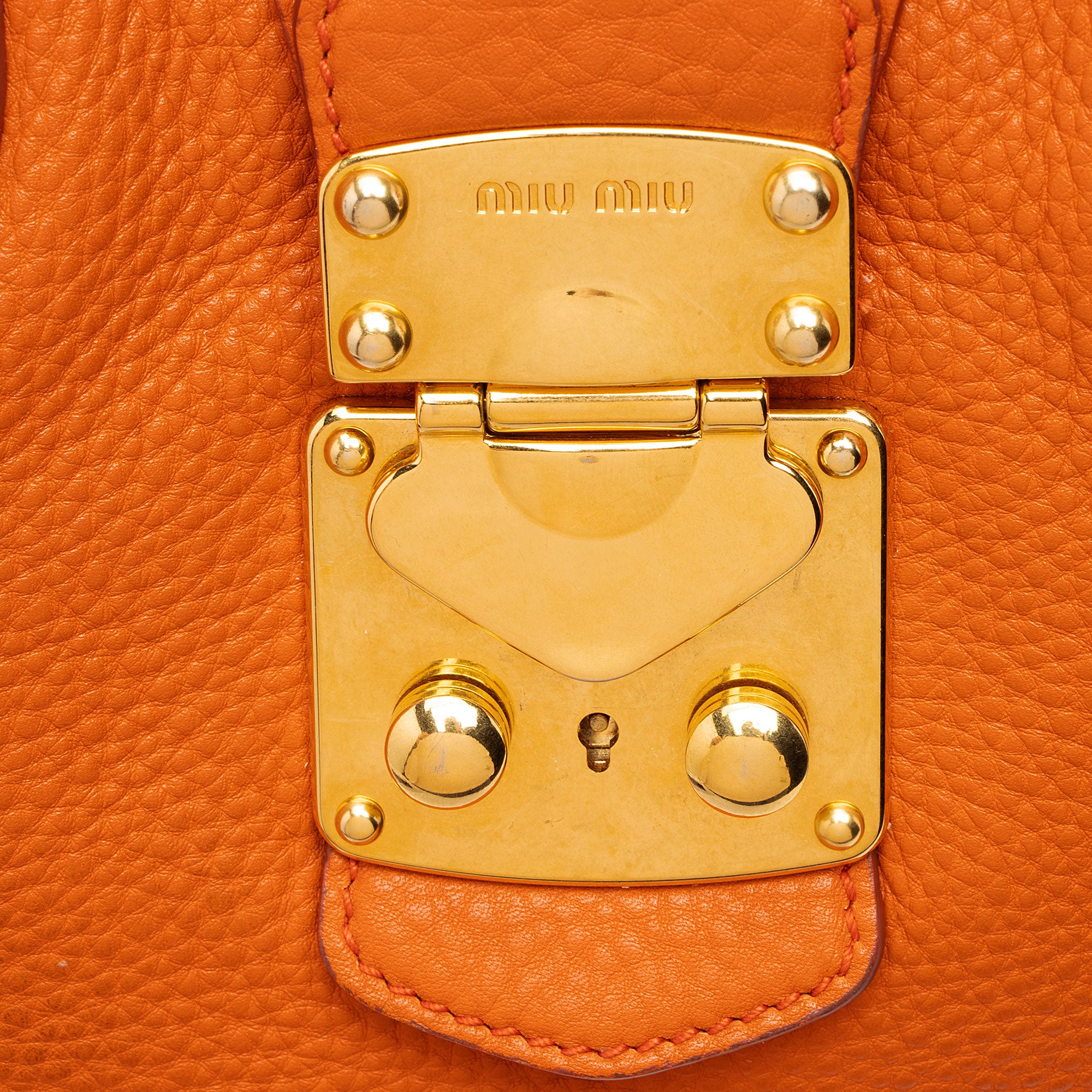 Miu Miu Vitello Caribu Convertible Tote