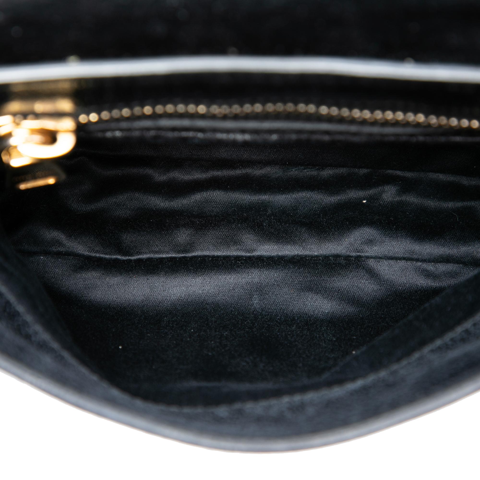 Miu Miu Vitello Shine Trapu Crossbody