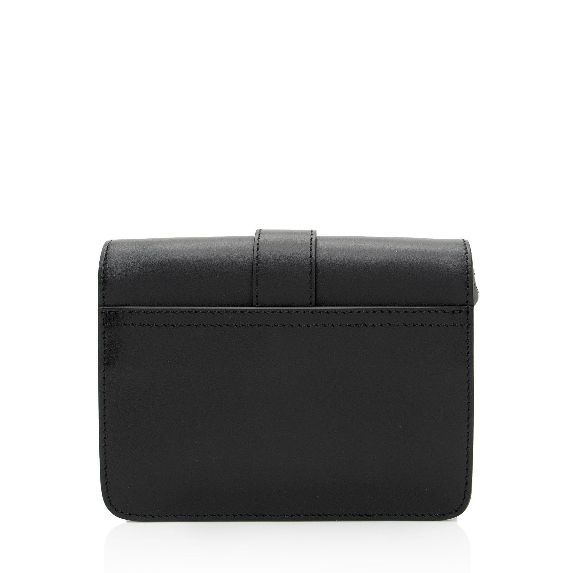 Moschino Leather Heart Lock Shoulder Bag