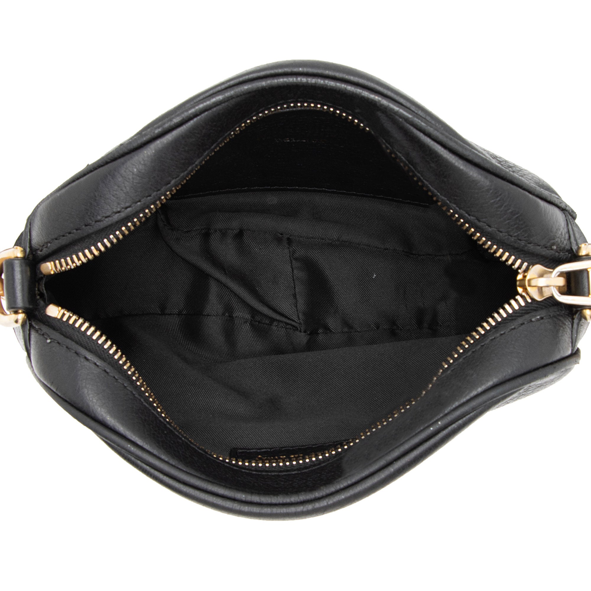 Moschino Leather Logo Shoulder Bag (SHF-Y2p2kN)