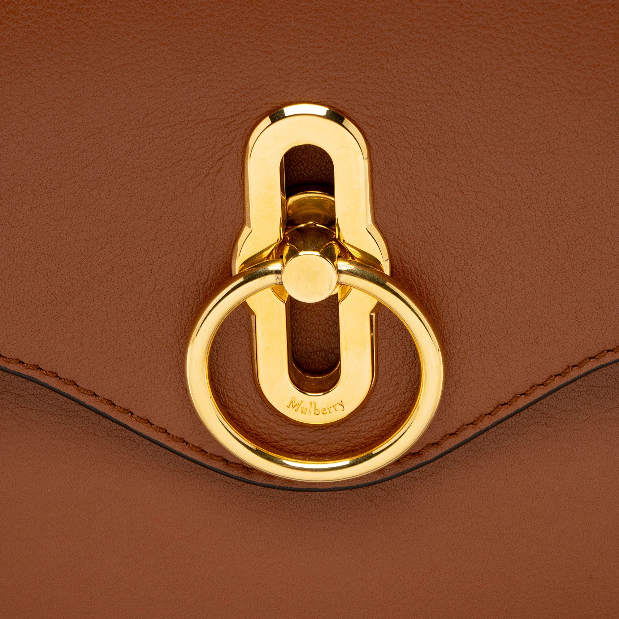 Mulberry Leather Seaton Small Top Handle