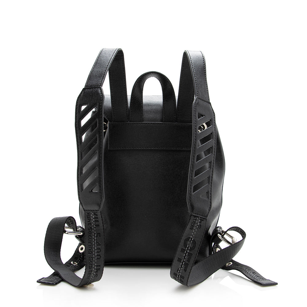 Off-White Diagonal Stripe Backpack (SHF-18082)
