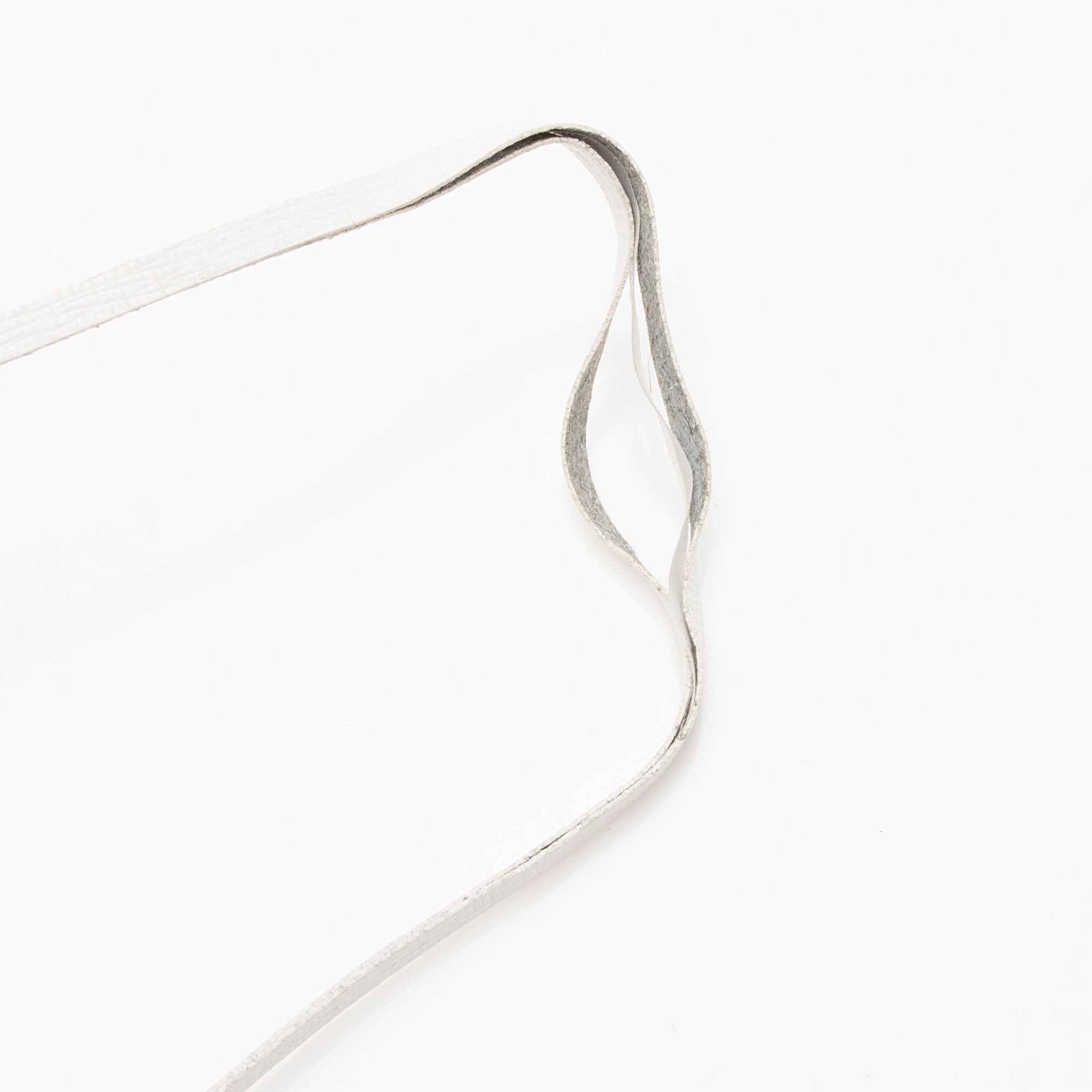 Off-White Leather Binder Clip Shoulder Bag