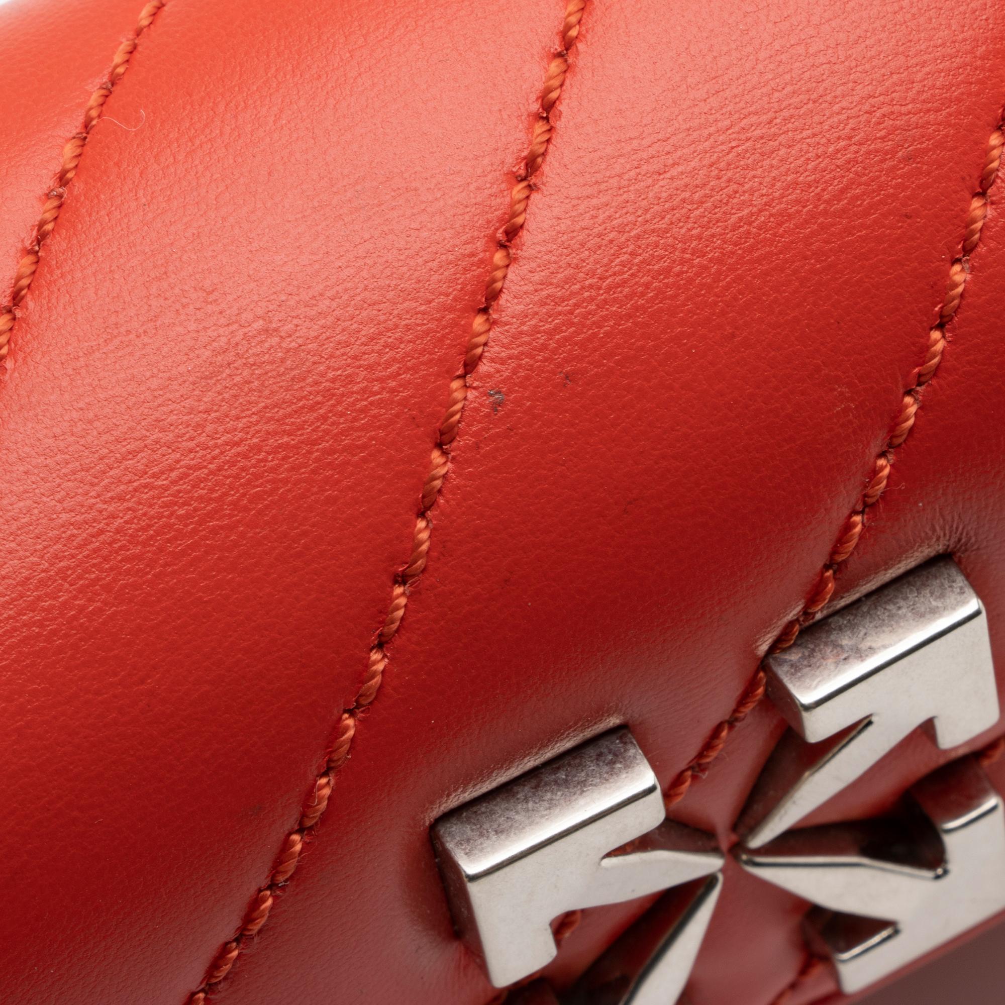 Off-White Leather Jackhammer 17 Shoulder Bag