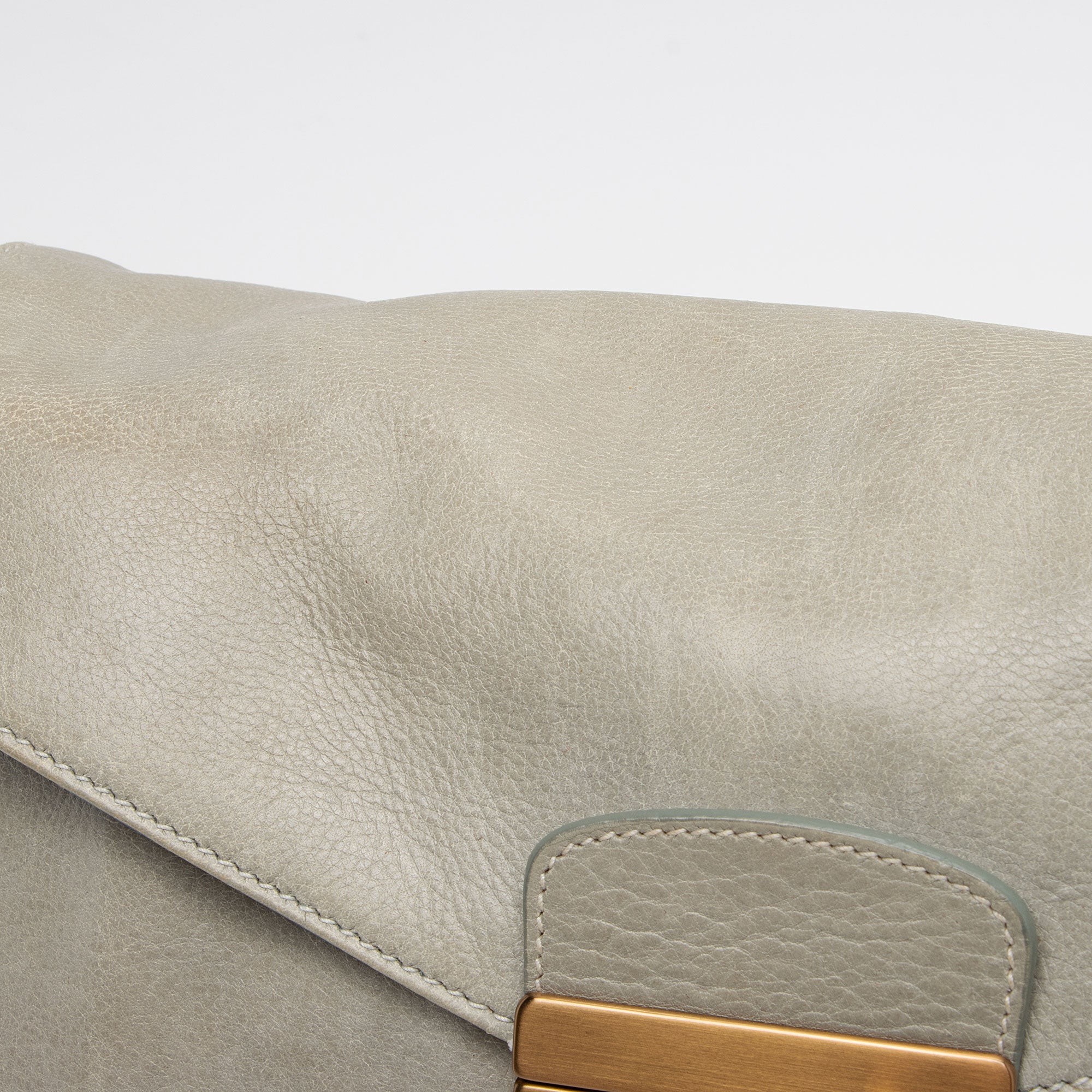 Prada Buffalo Sound Flap Padlock Shoulder Bag (SHF-9Xfle4)