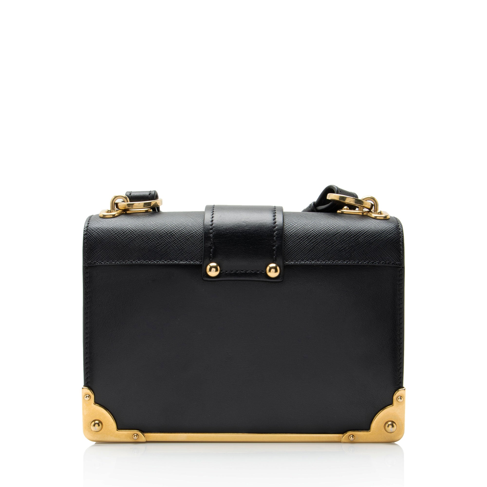 Prada Calfskin Cahier Shoulder Bag