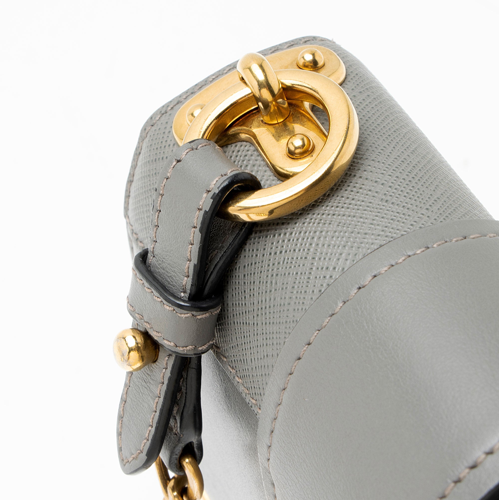 Prada Calfskin Cahier Shoulder Bag