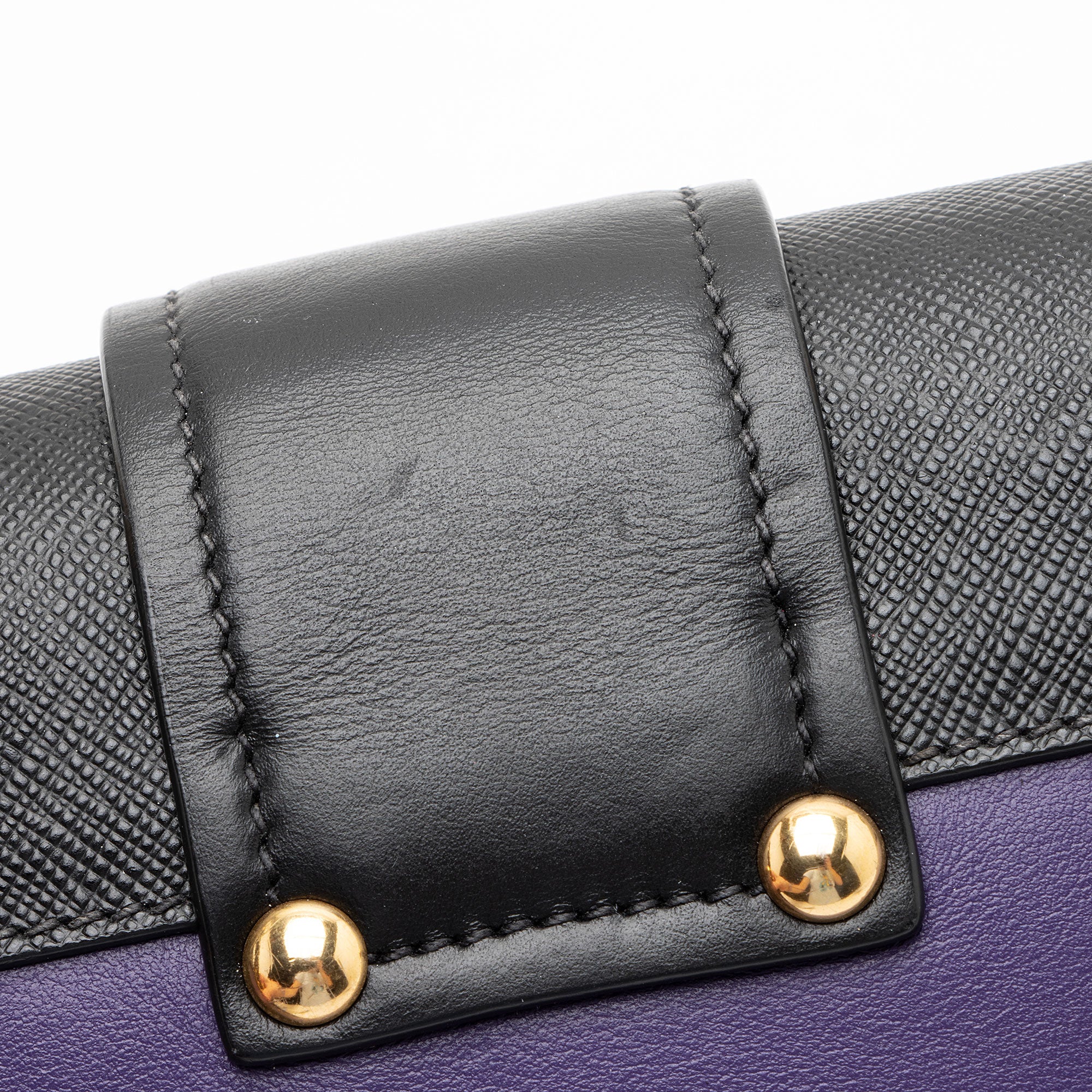 Prada Calfskin Cahier Shoulder Bag