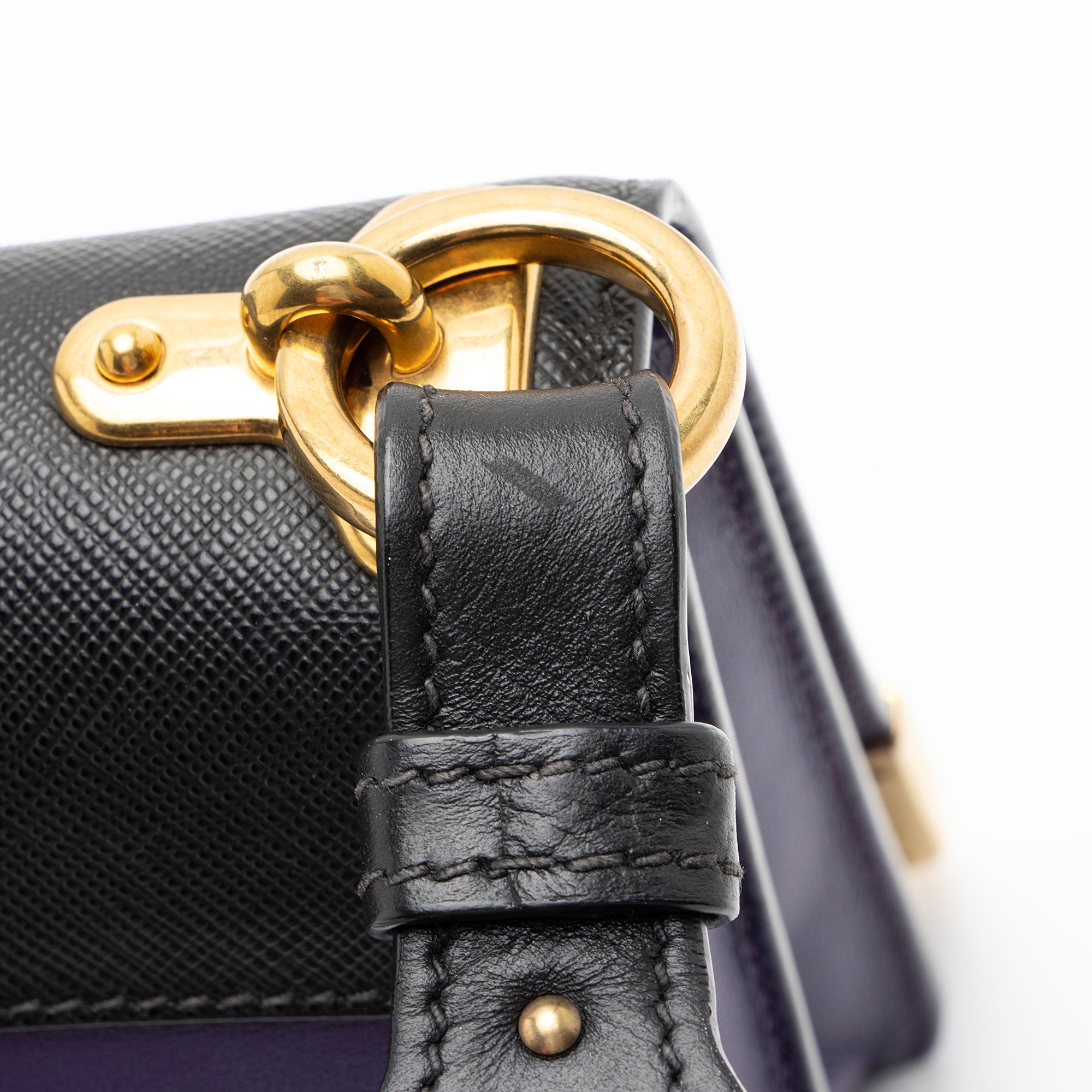 Prada Calfskin Cahier Shoulder Bag