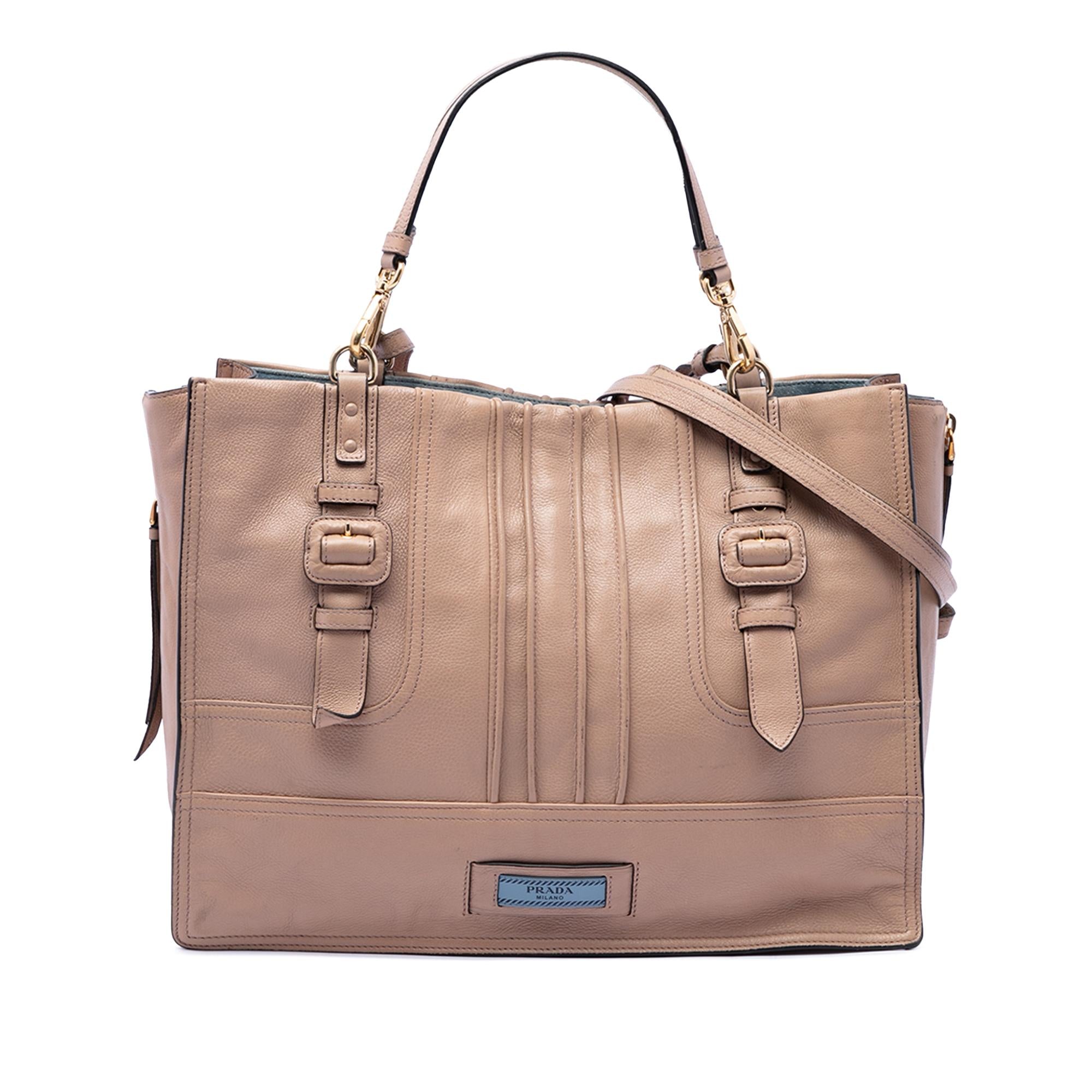 Prada Calfskin Etiquette Satchel