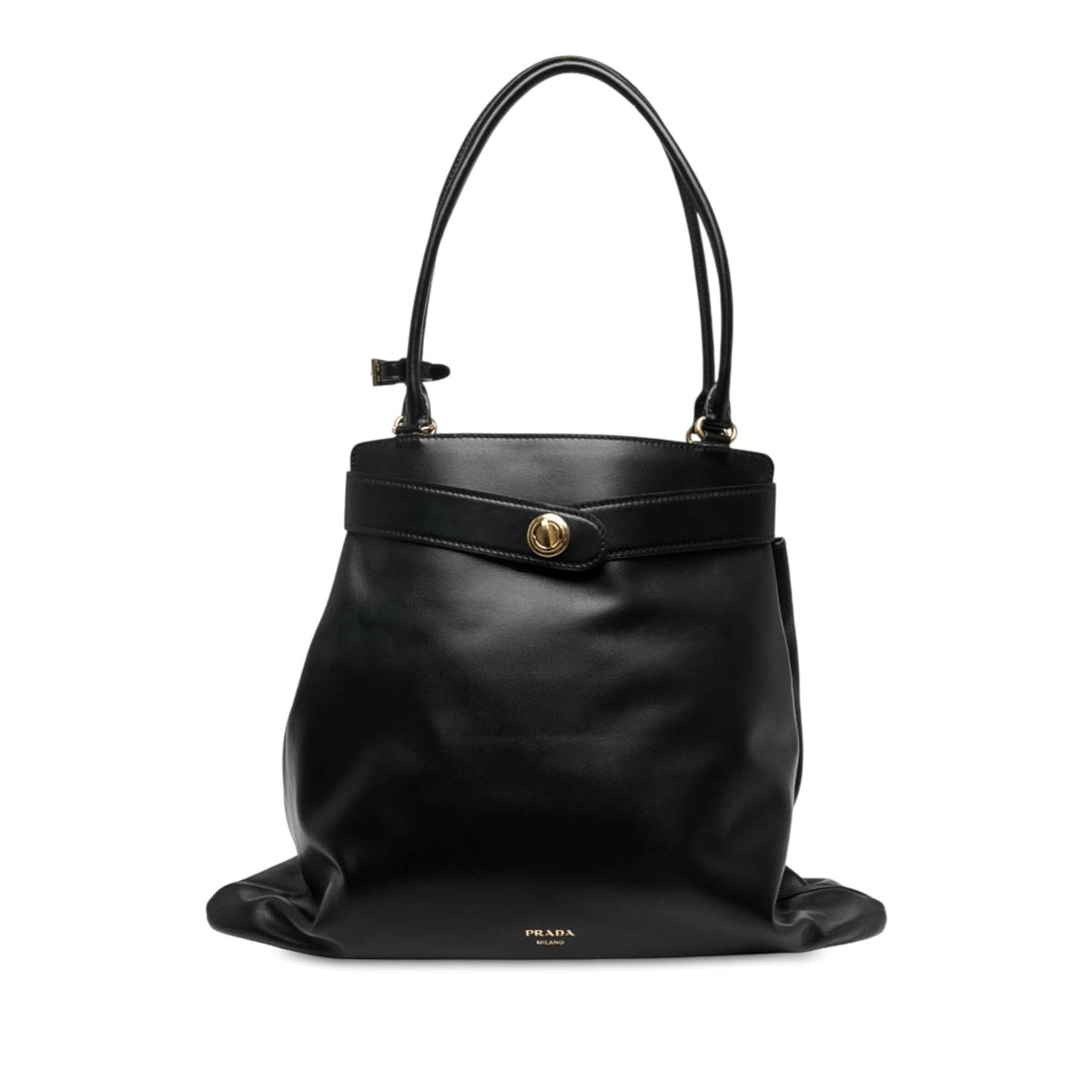 Prada Calfskin Etude Softy Shoulder Bag
