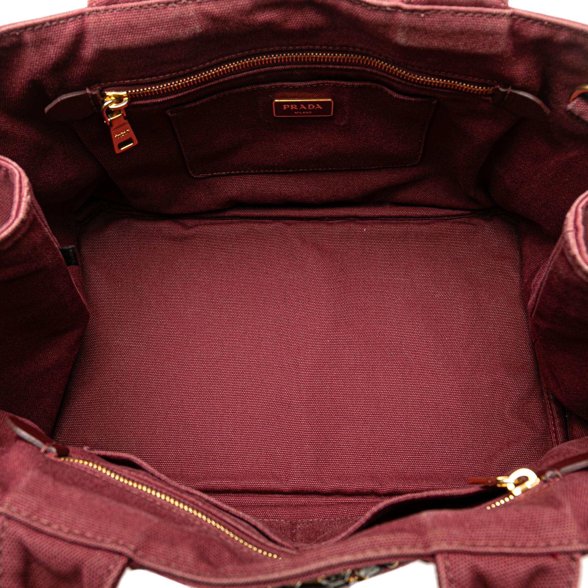 Prada Canapa Bijoux Satchel (SHG-xOba0Y)