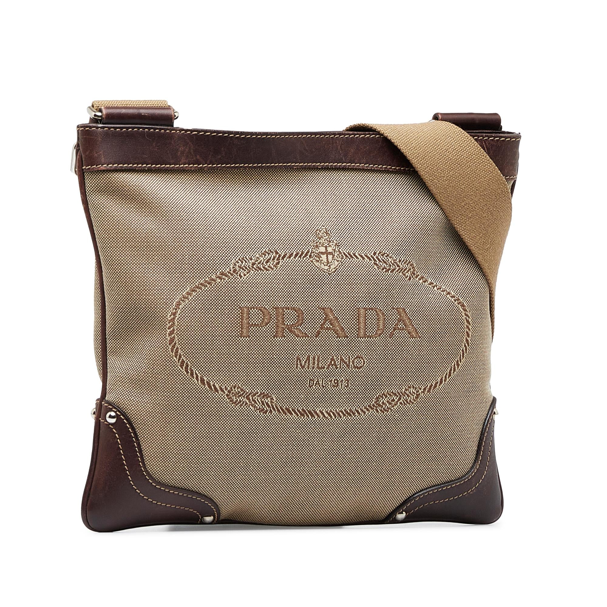 Prada Canapa Logo Crossbody Bag (SHG-USfq2K)