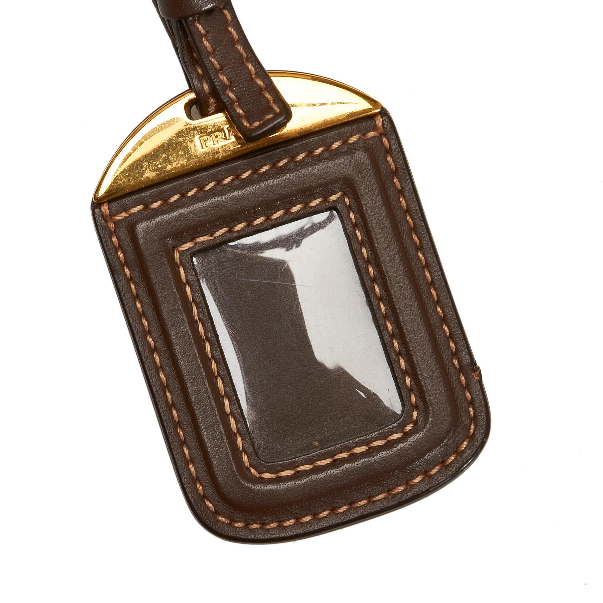 Prada Canapa Logo Satchel (SHG-na9faZ)