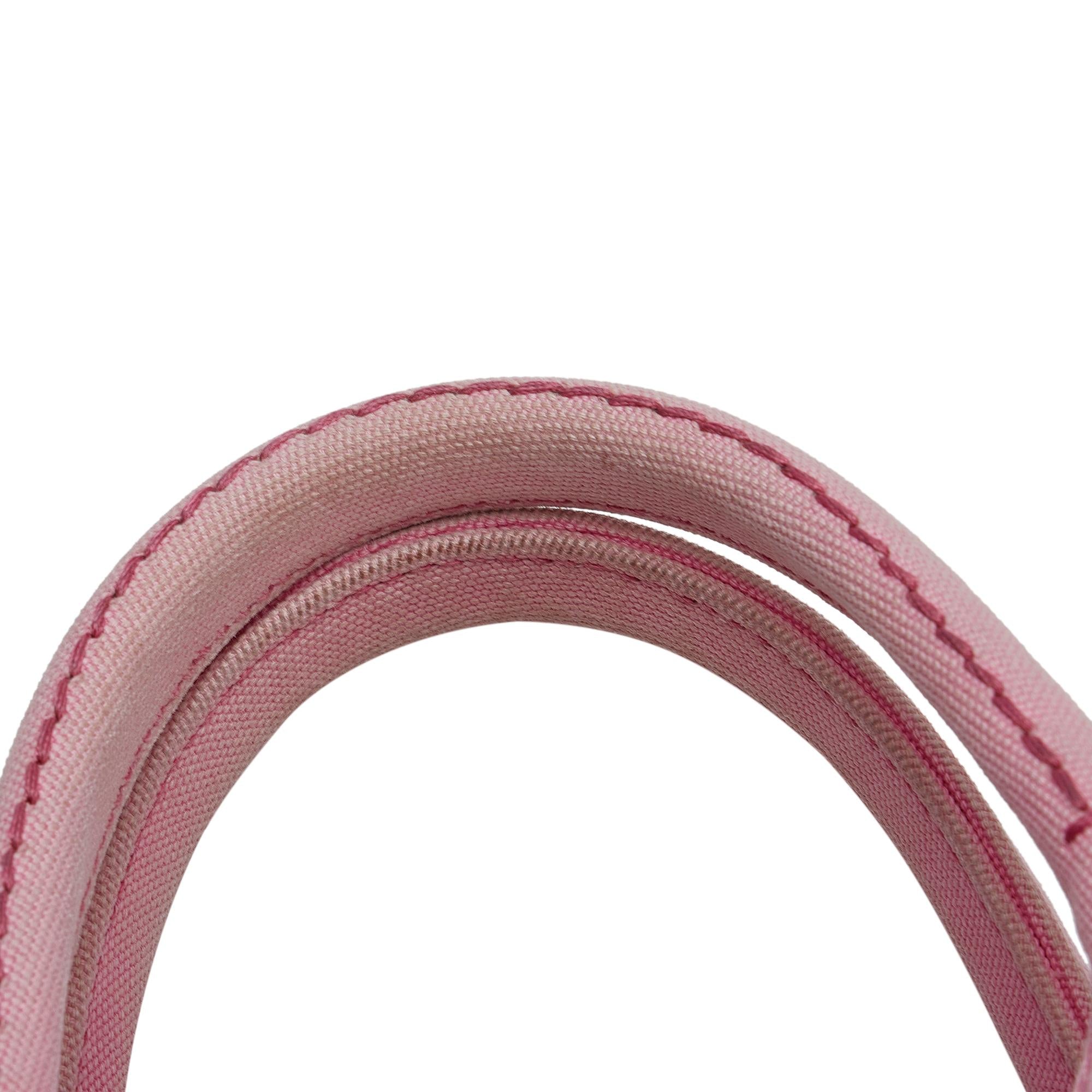 Prada Canapa Logo Satchel (SHG-oroDew)