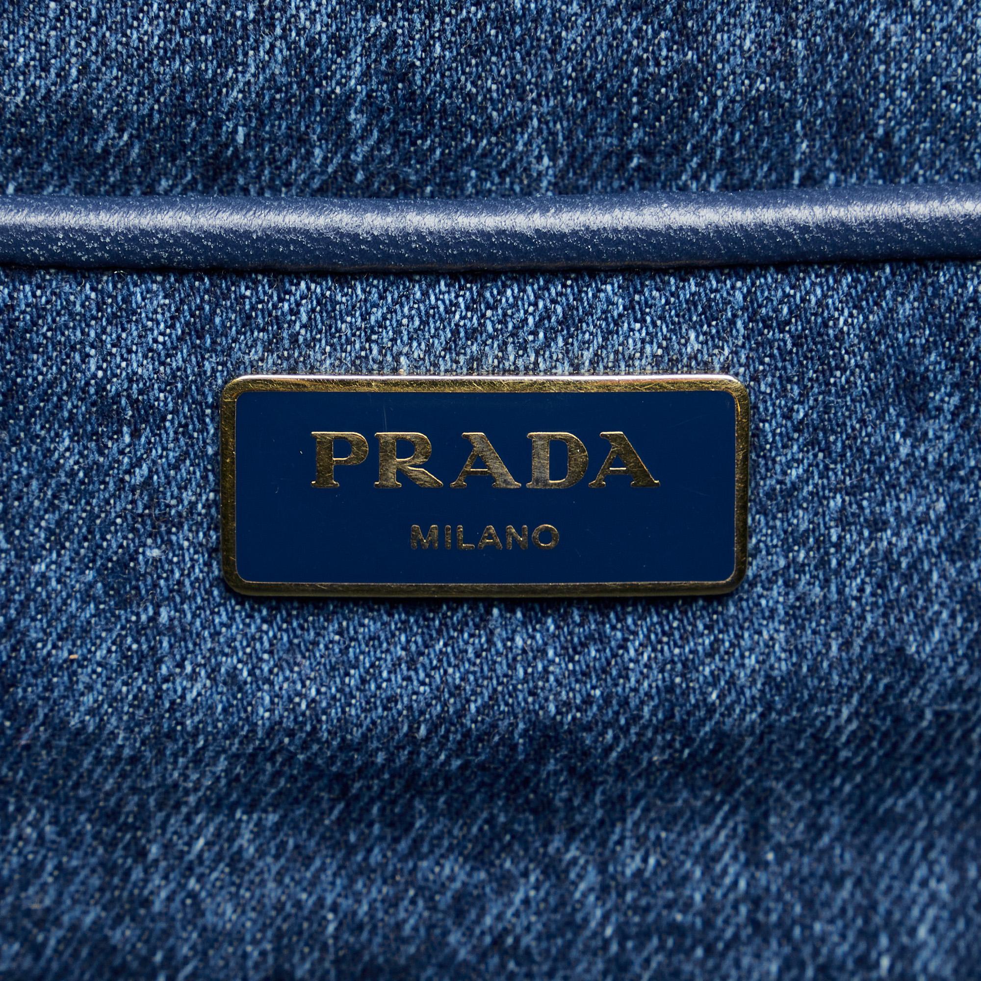 Prada Canapa Logo Satchel (SHG-aNX3NJ)