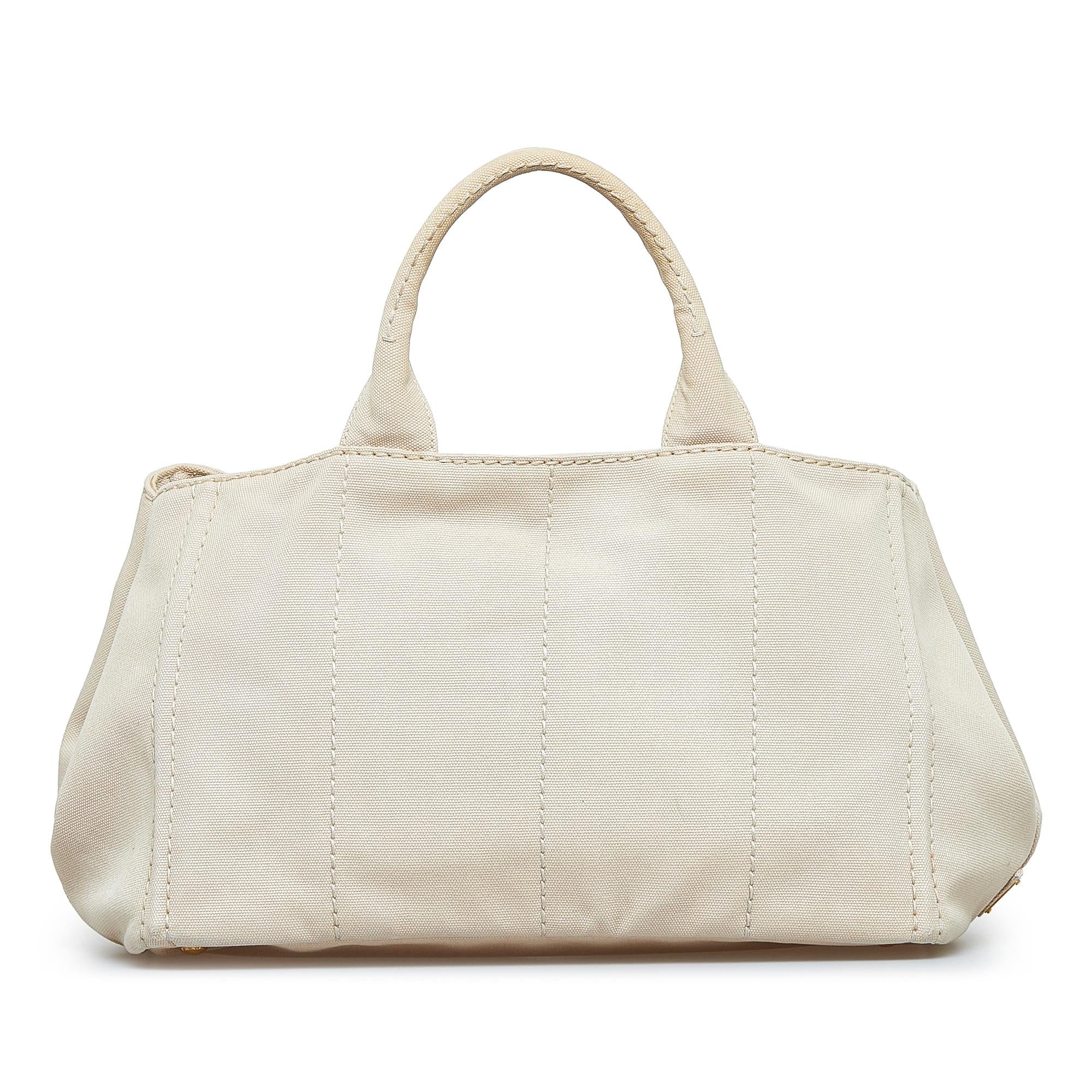 Prada Canapa Logo Satchel (SHG-m0w1KH)