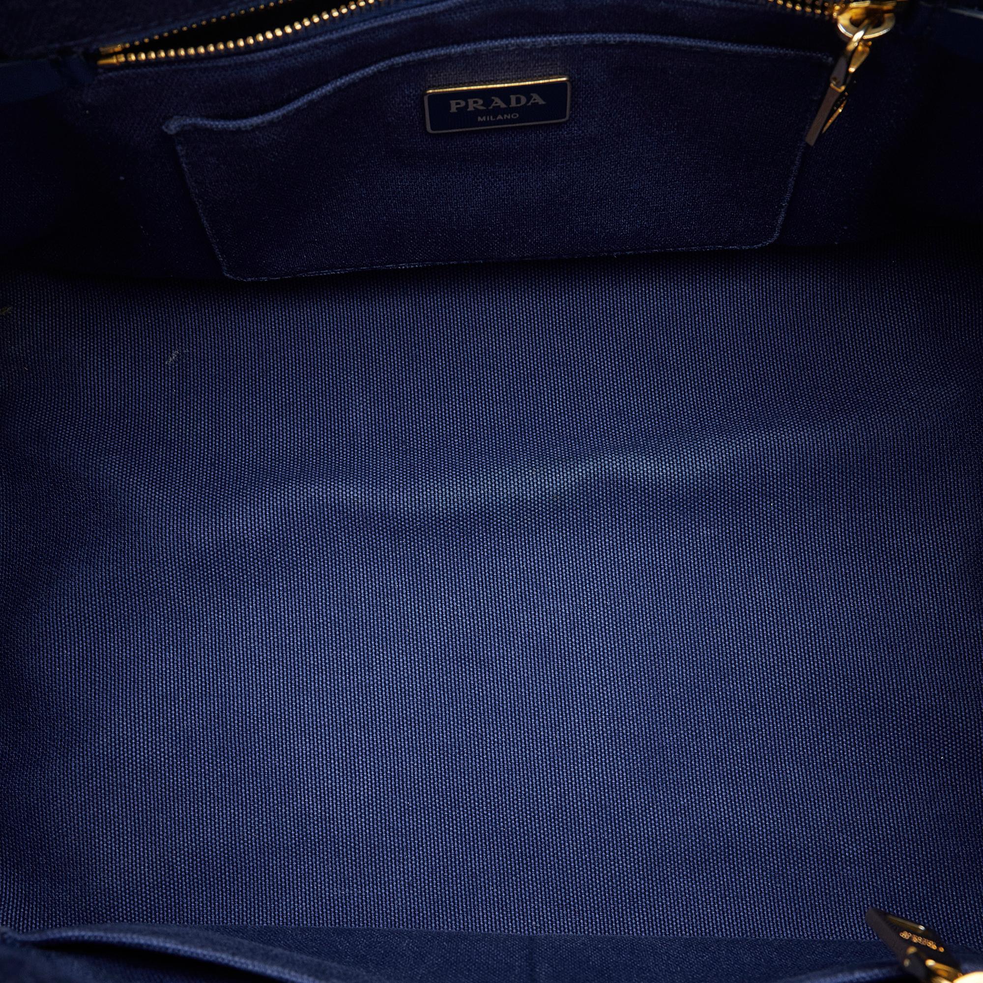 Prada Canapa Logo Satchel (SHG-eKTn9c)