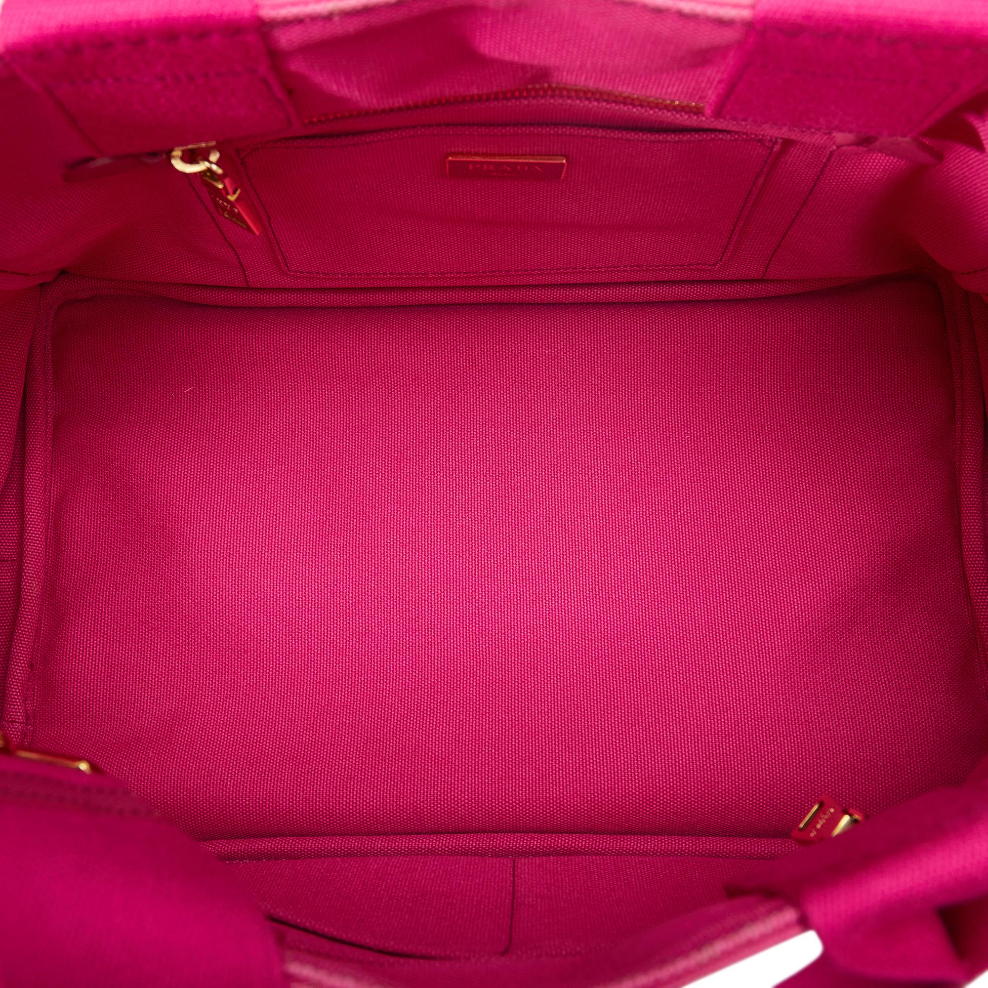 Prada Canapa Logo Satchel (SHG-57Mzas)