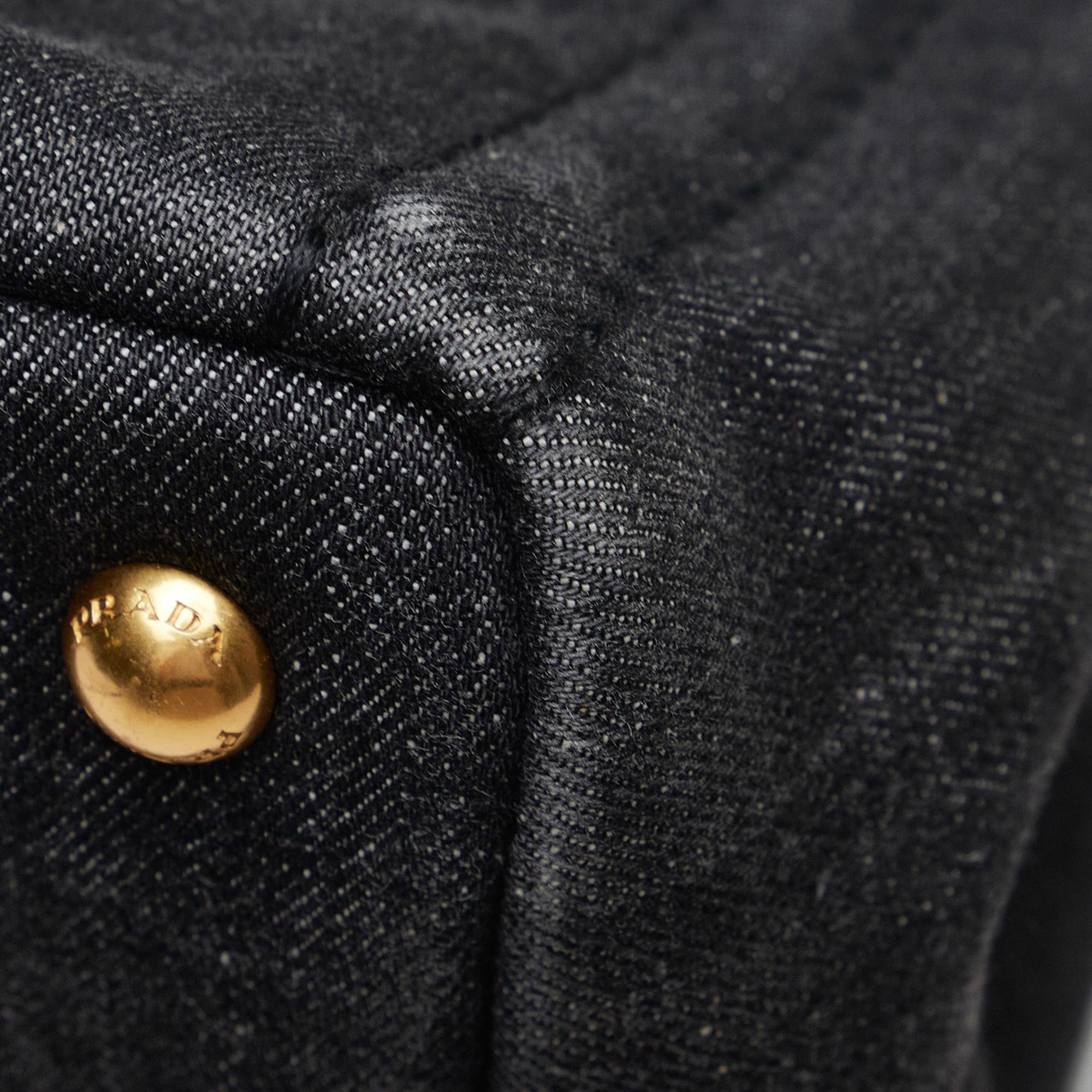 Prada Canapa Logo Satchel (SHG-PvIaqi)