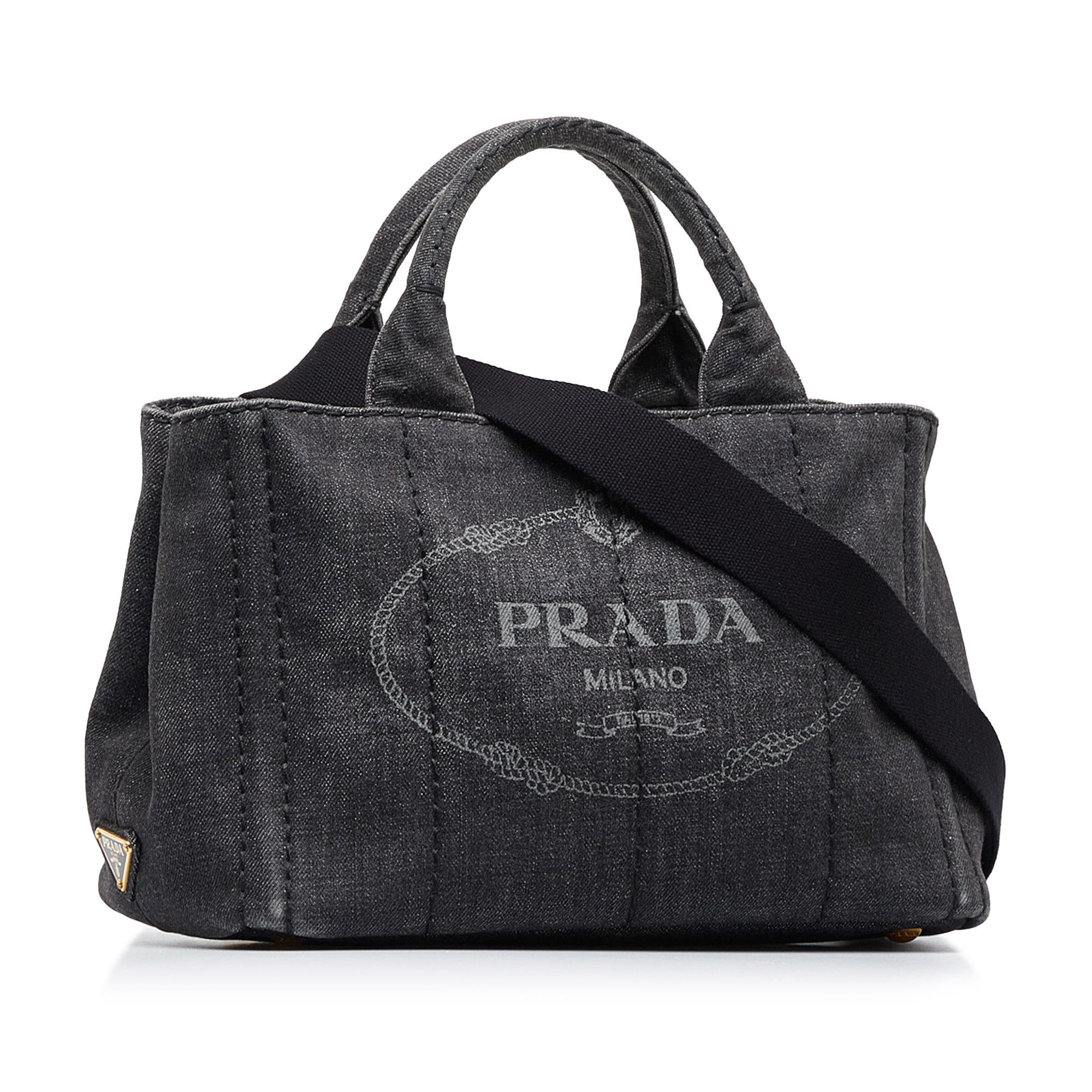 Prada Canapa Logo Satchel (SHG-PvIaqi)