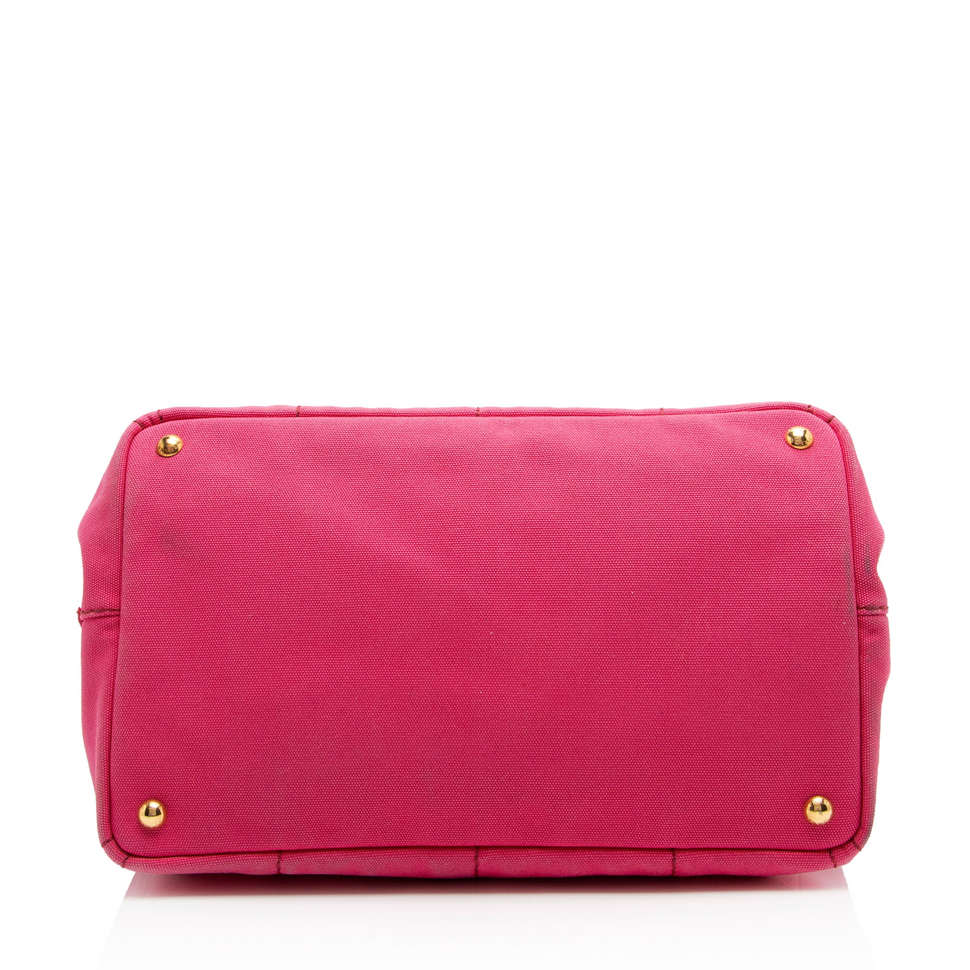 Prada Canapa Logo Shopping Tote (SHF-TjCWSj)