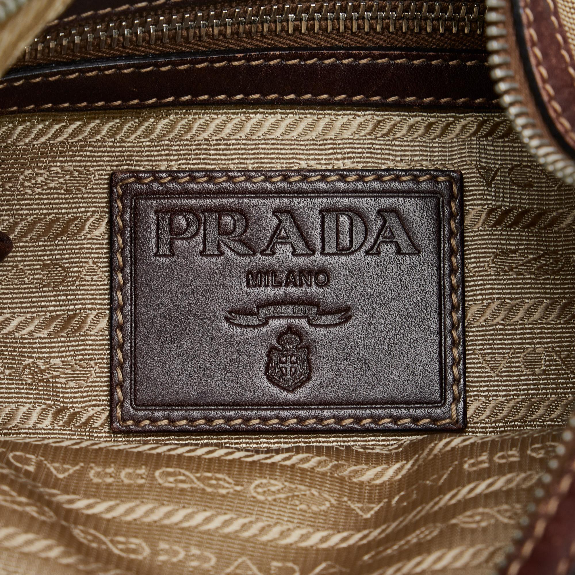 Prada Canapa Logo Shoulder Bag (SHG-p9ychY)