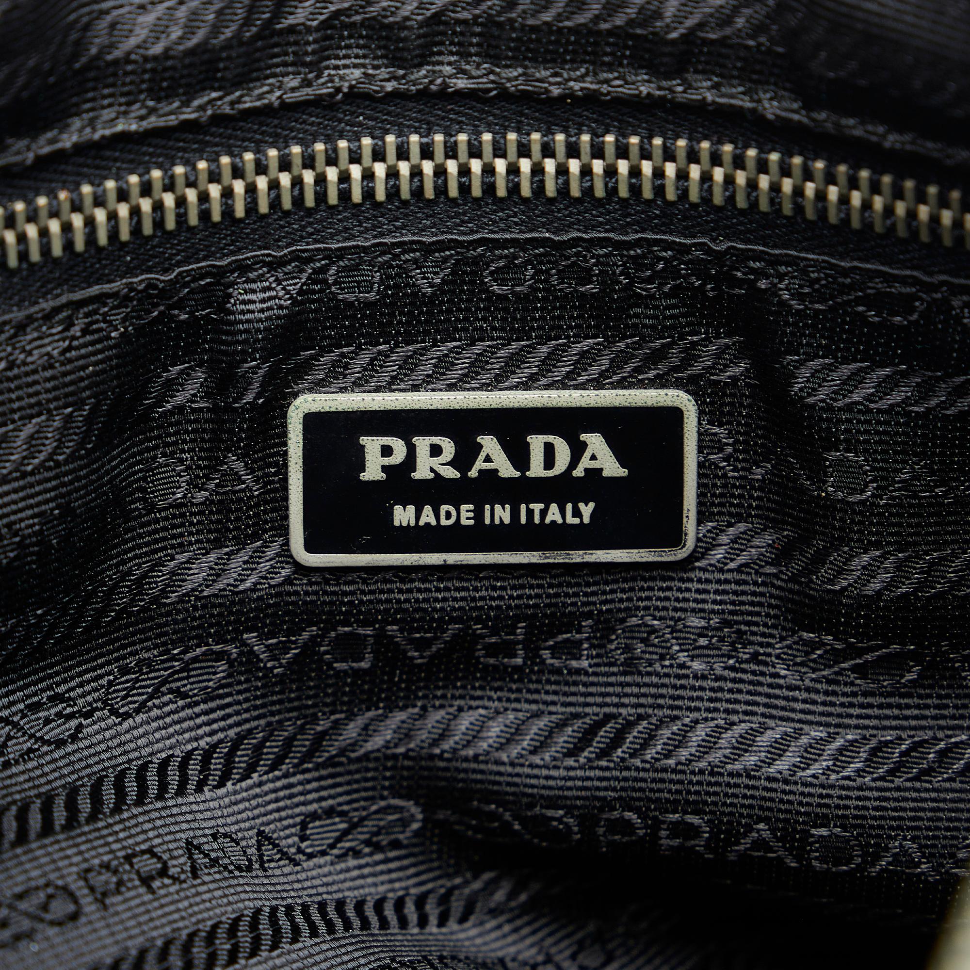 Prada Canapa Logo Tessuto Hobo (SHG-Cvv5rc)