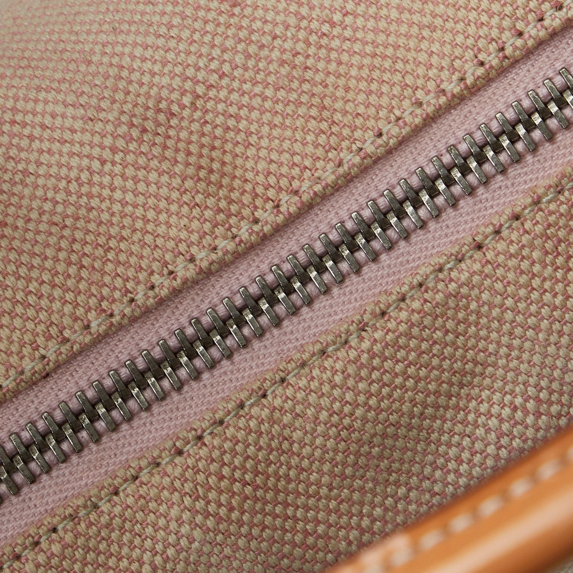 Prada Canvas Barrel Satchel (SHG-ddUVNd)