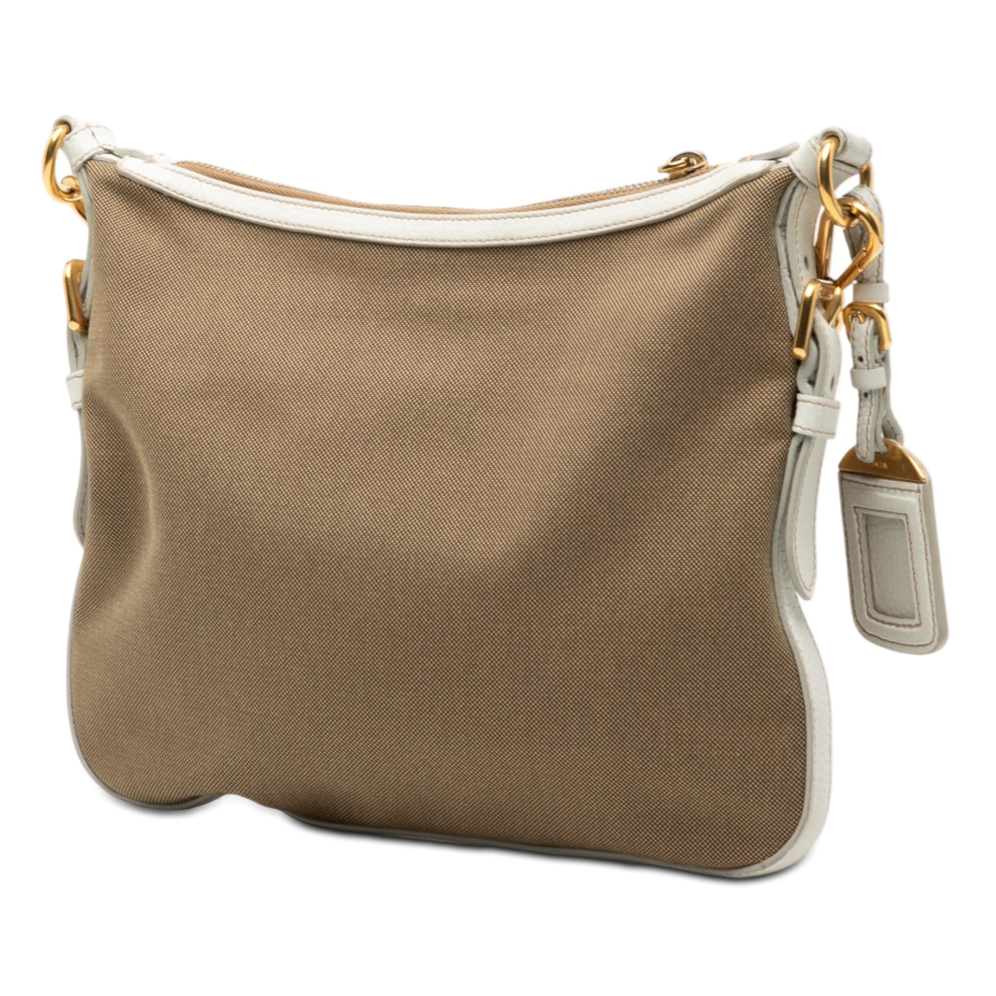 Prada Canvas Canapa Logo Crossbody