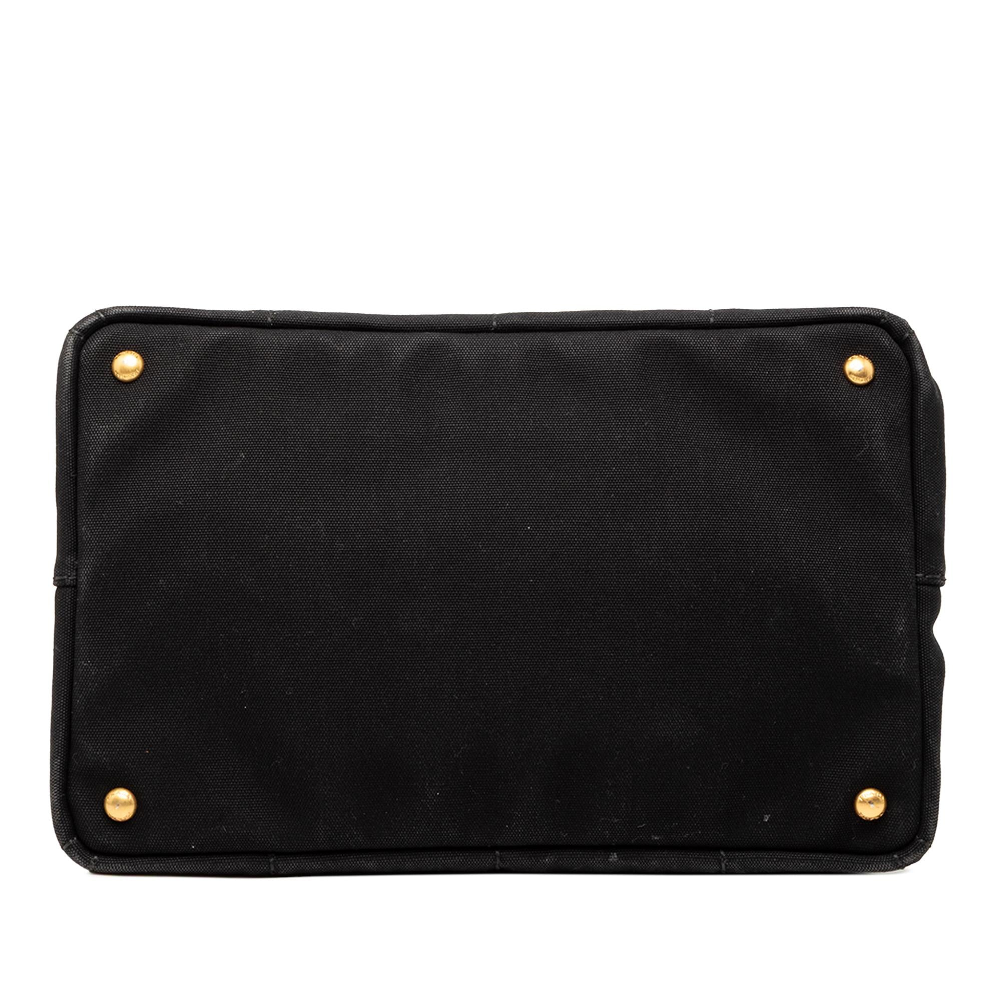 Prada Canvas Canapa Logo Tote